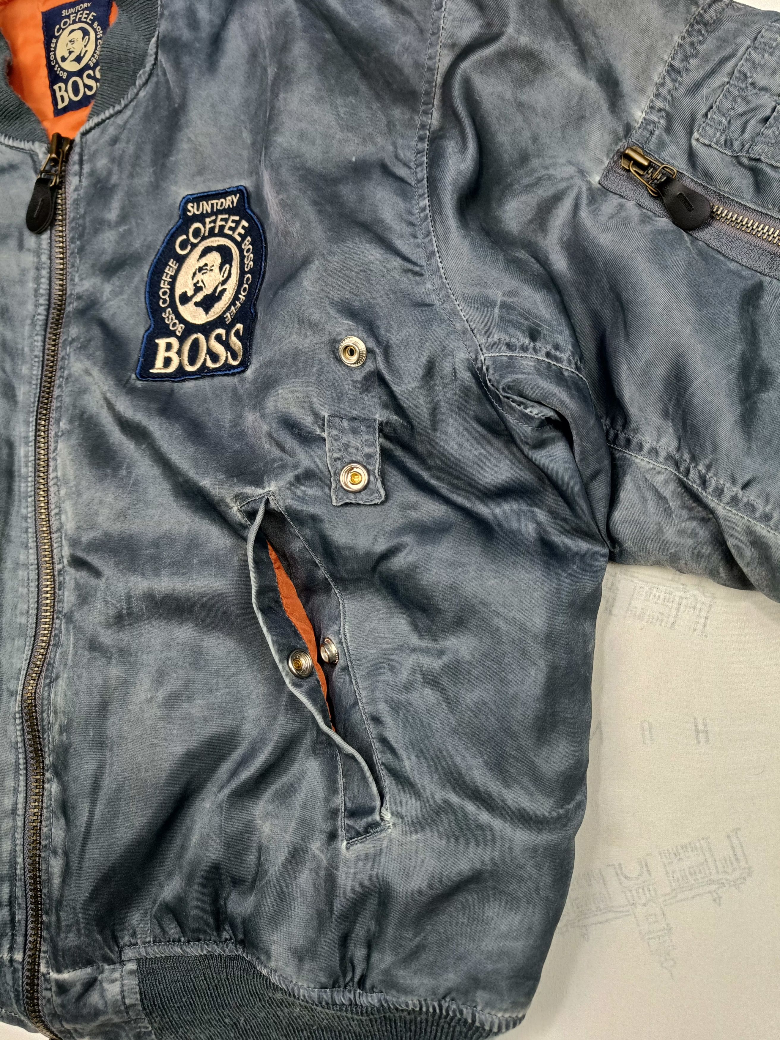 Japanese Brand RARE🔥Vintage 90s Suntory Coffee Boss Patches Logo Size US XL / EU 56 / 4 - 4 Thumbnail