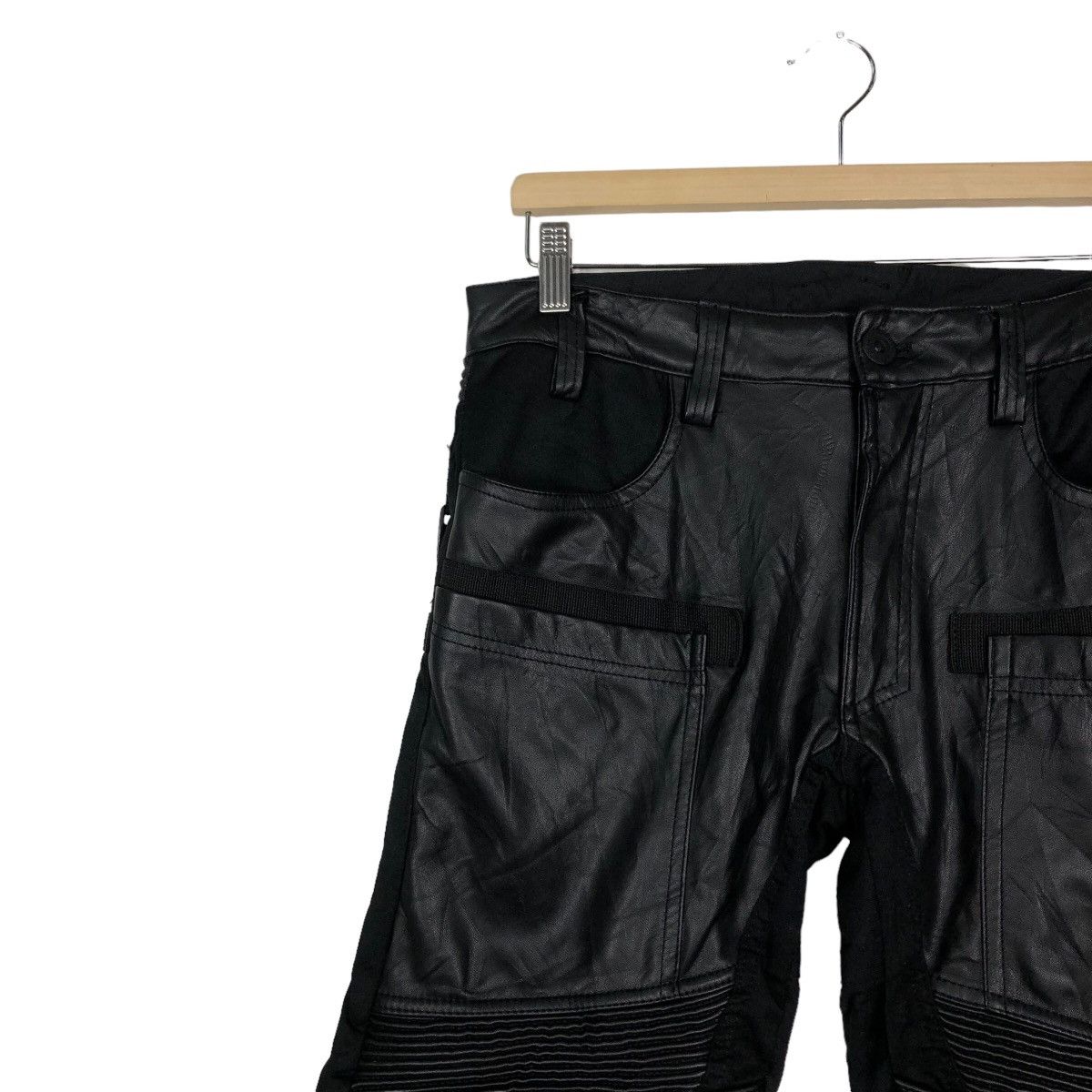 Japanese Brand 🔥90’s Rare Biker Pants Cargo Multi Pocket Corduro Size US 32 / EU 48 - 5 Thumbnail