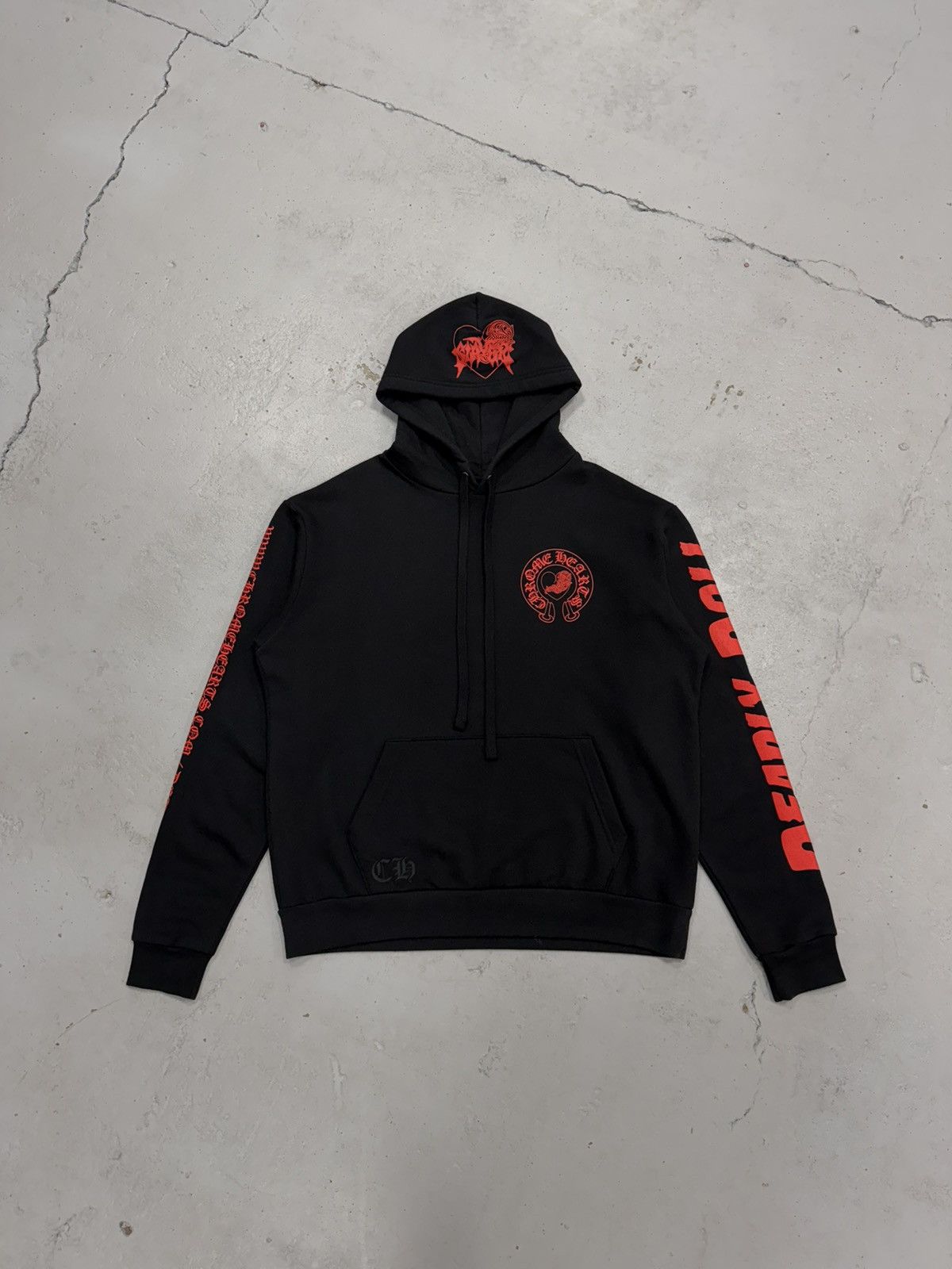 Chrome Hearts Chrome Hearts Jessie Jo Deadly Doll Horseshoe Hoodie Black S Size US S / EU 44-46 / 1 - 3 Thumbnail