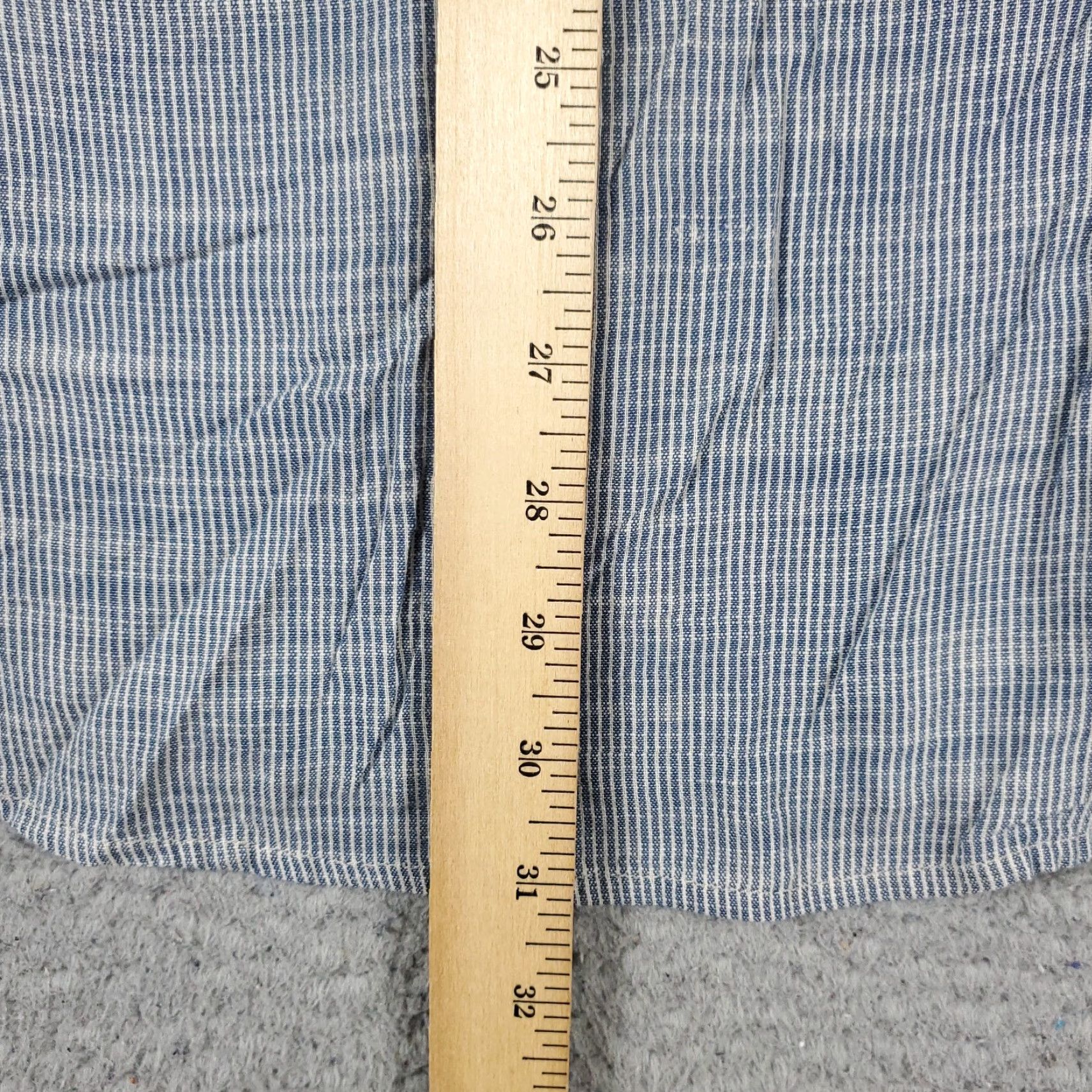 Ralph Lauren Ralph Lauren Shirt Mens Medium Blue Striped Button-Up Long Sleeve Size US M / EU 48-50 / 2 - 4 Thumbnail
