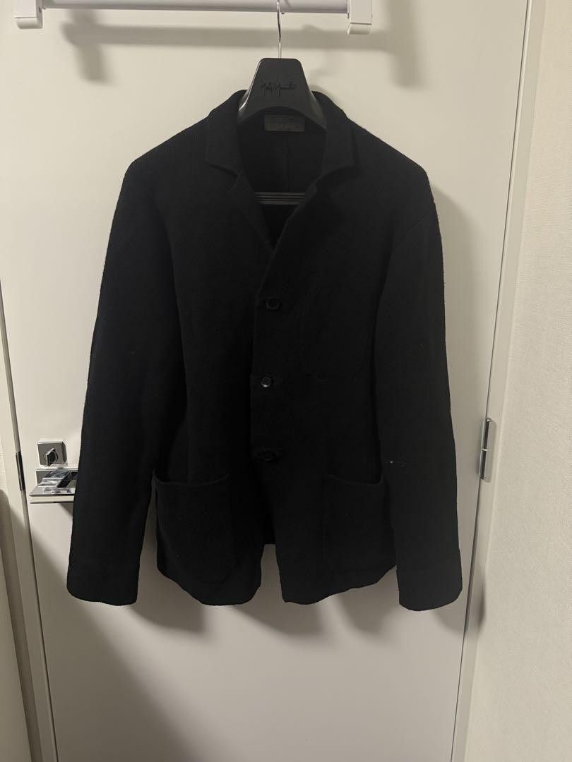 Yohji Yamamoto yohji yamamoto POUR HOMME 18aw supple knit jacket Size US L / EU 52-54 / 3 - 1 Thumbnail