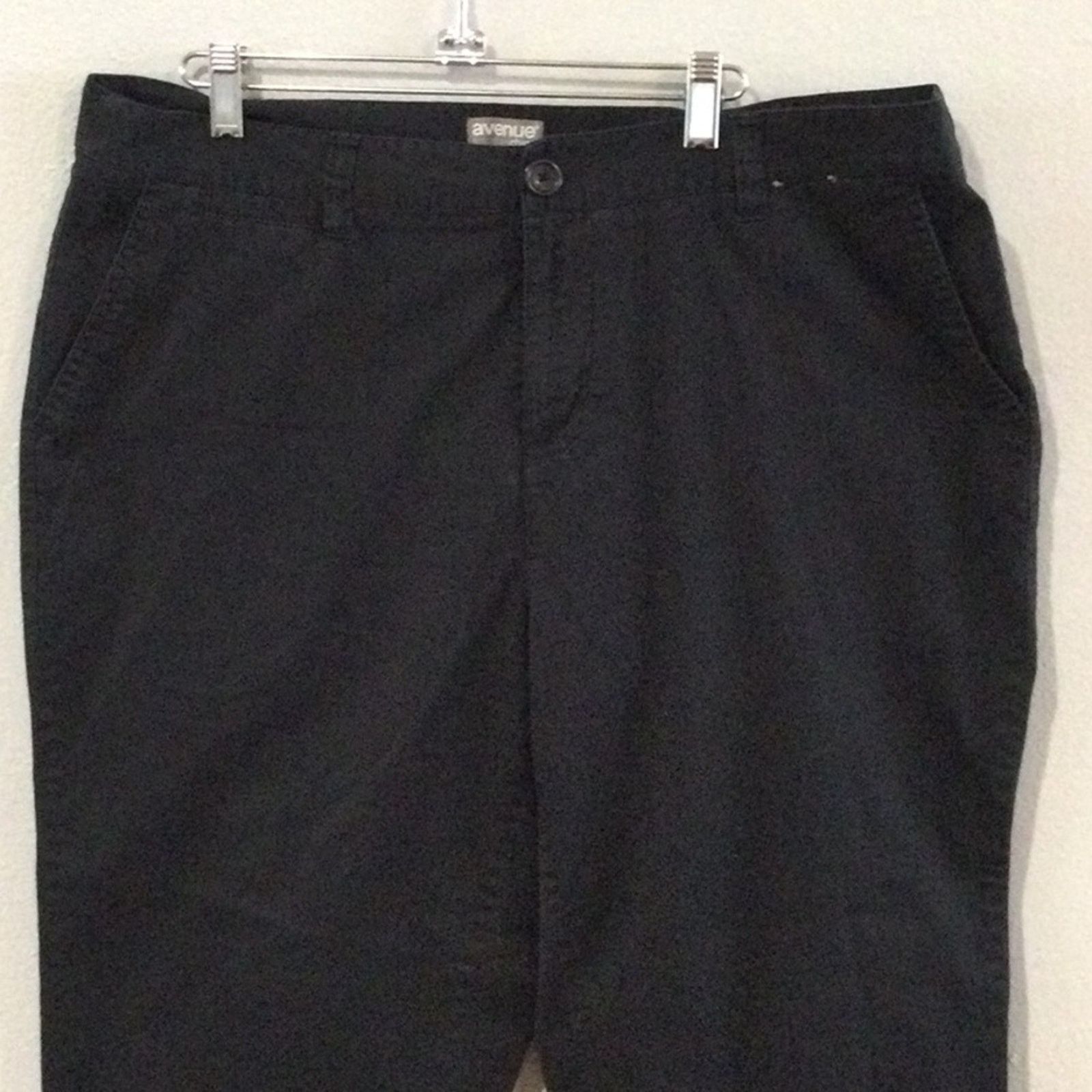 Avenue Avenue Signature Chino Black Stonewashed Pant Size 16 Size 38" / US 16 / IT 52 - 2 Thumbnail