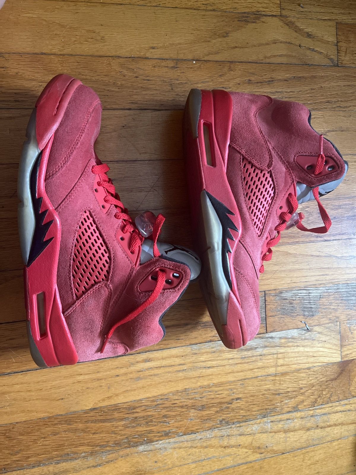 Jordan Brand Jordan 5 Retro Red Suede Size US 8.5 / EU 41-42 - 1 Thumbnail