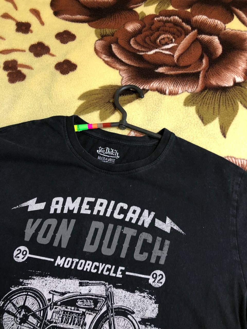 Von Dutch Von Dutch Vintage Style Wash Big Iconic Graphic T-Shirt Size US XL / EU 56 / 4 - 12 Thumbnail