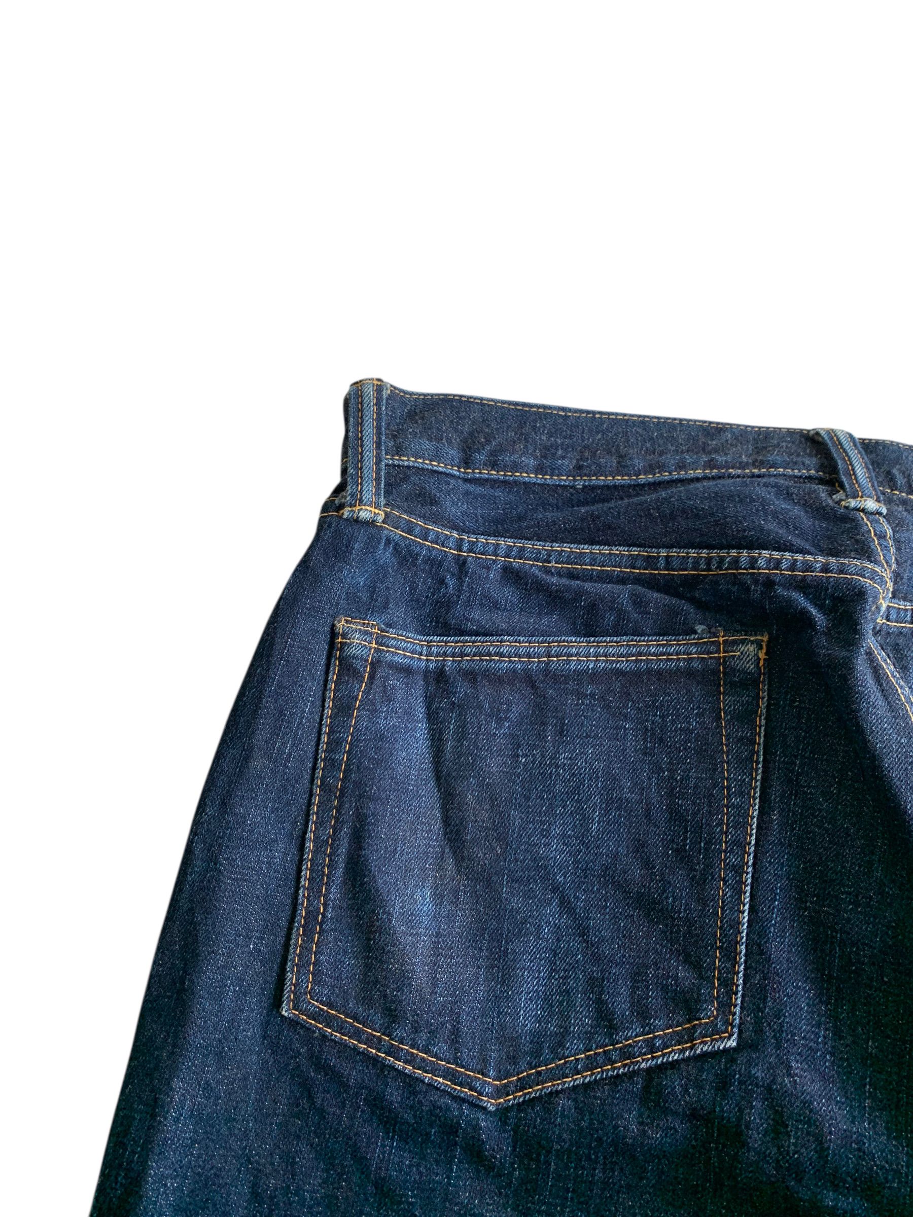 Eternal ETERNAL SELVEDGE INDIGO BUTTON FLY JAPANESE DENIM Size US 33 - 17 Thumbnail
