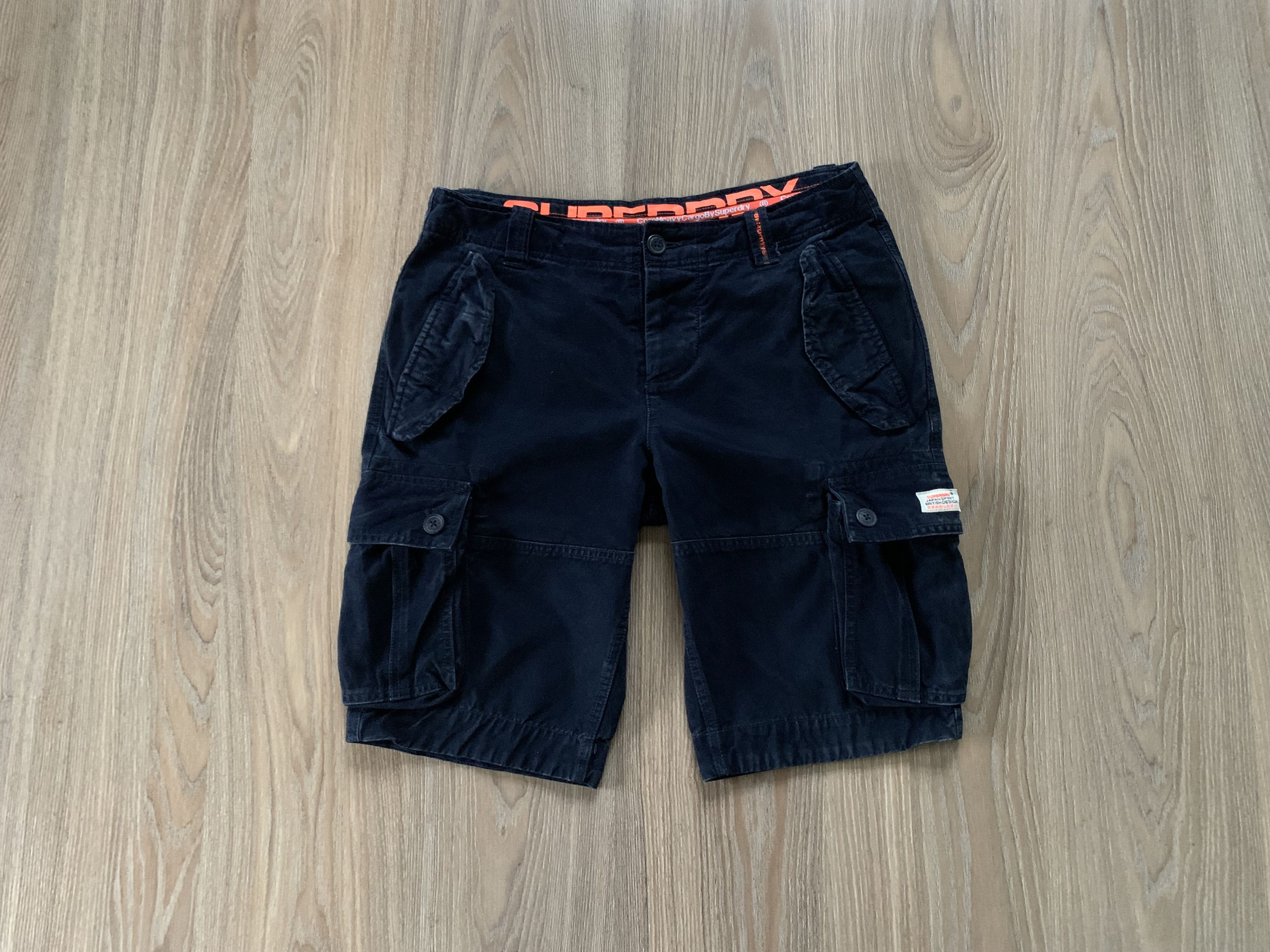 Japanese Brand × Superdry Superdry Blue Cargo Shorts Multi Pocket Size US 34 / EU 50 - 13 Thumbnail