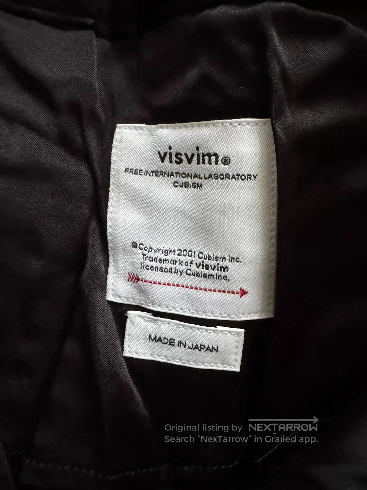 Visvim visvim wide slacks pinstripe black casual pants. Size US 36 / EU 52 - 2 Thumbnail