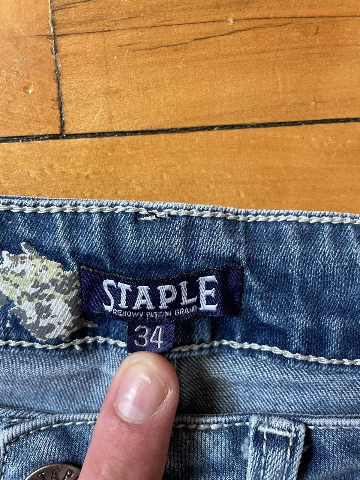 Staple Staple stitch jeans Size US 34 / EU 50 - 3 Thumbnail