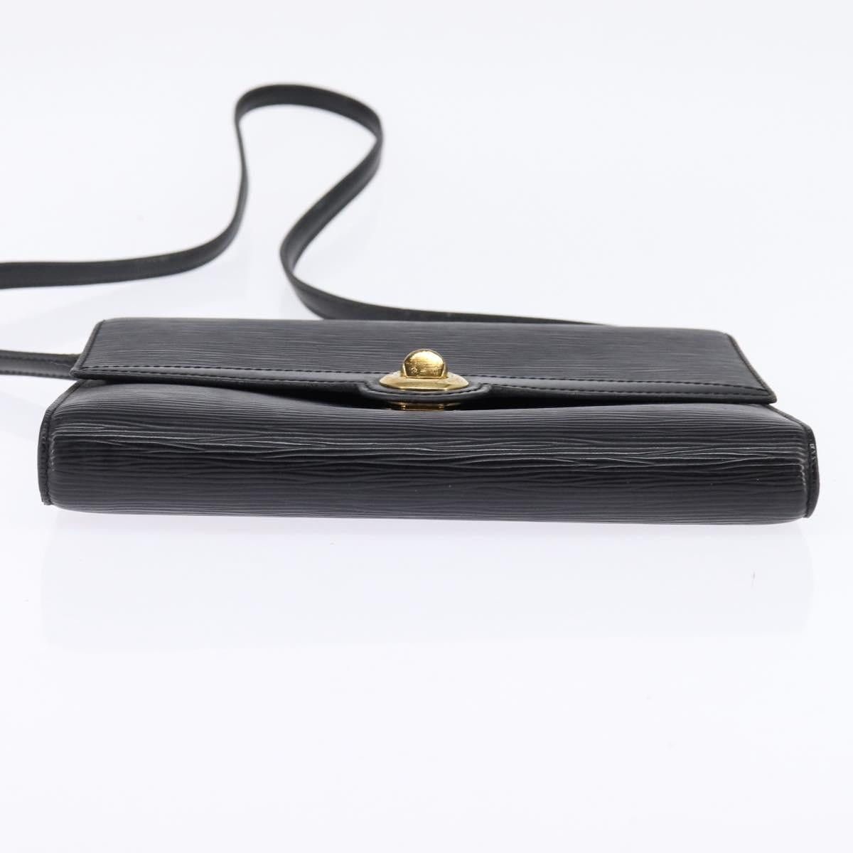 Louis Vuitton LOUIS VUITTON Epi Pochette Arche Shoulder Bag Black Noir Size ONE SIZE - 9 Thumbnail