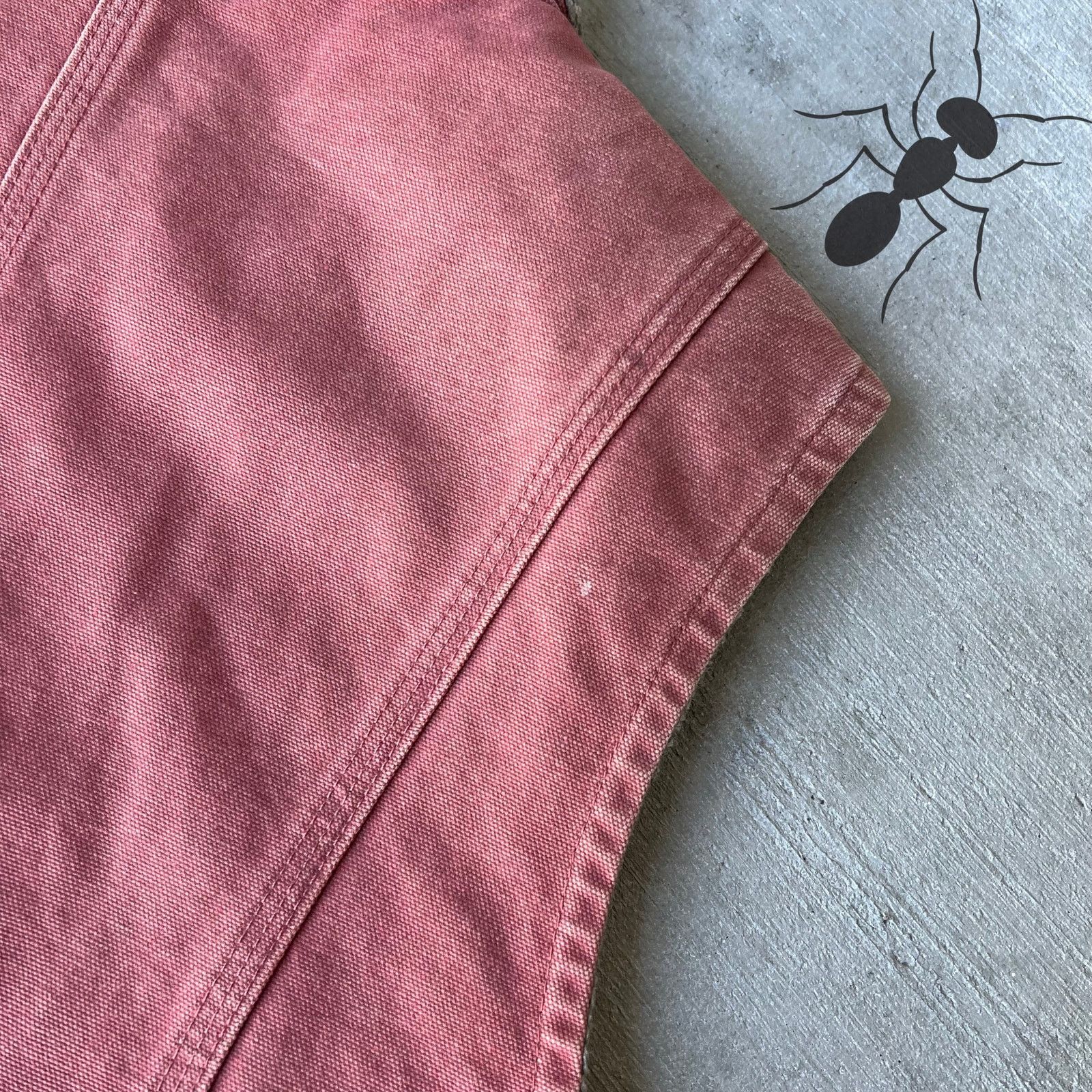 Carhartt × Vintage Carhartt WOMENS WV001 VRS pink work wear vest Size US L / EU 52-54 / 3 - 4 Thumbnail