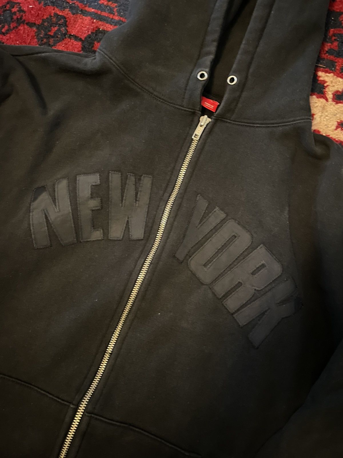 Supreme Home of the Bravest New York Zip Up | Grailed