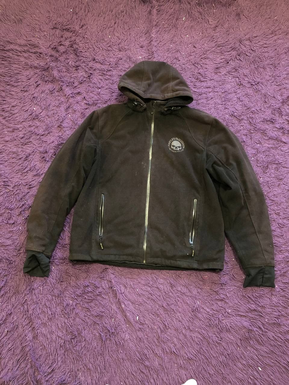 Harley Davidson Harley Davidson H-DMC Moto Fleece Jacket Reflective Full Zip Size US XL / EU 56 / 4 - 7 Thumbnail