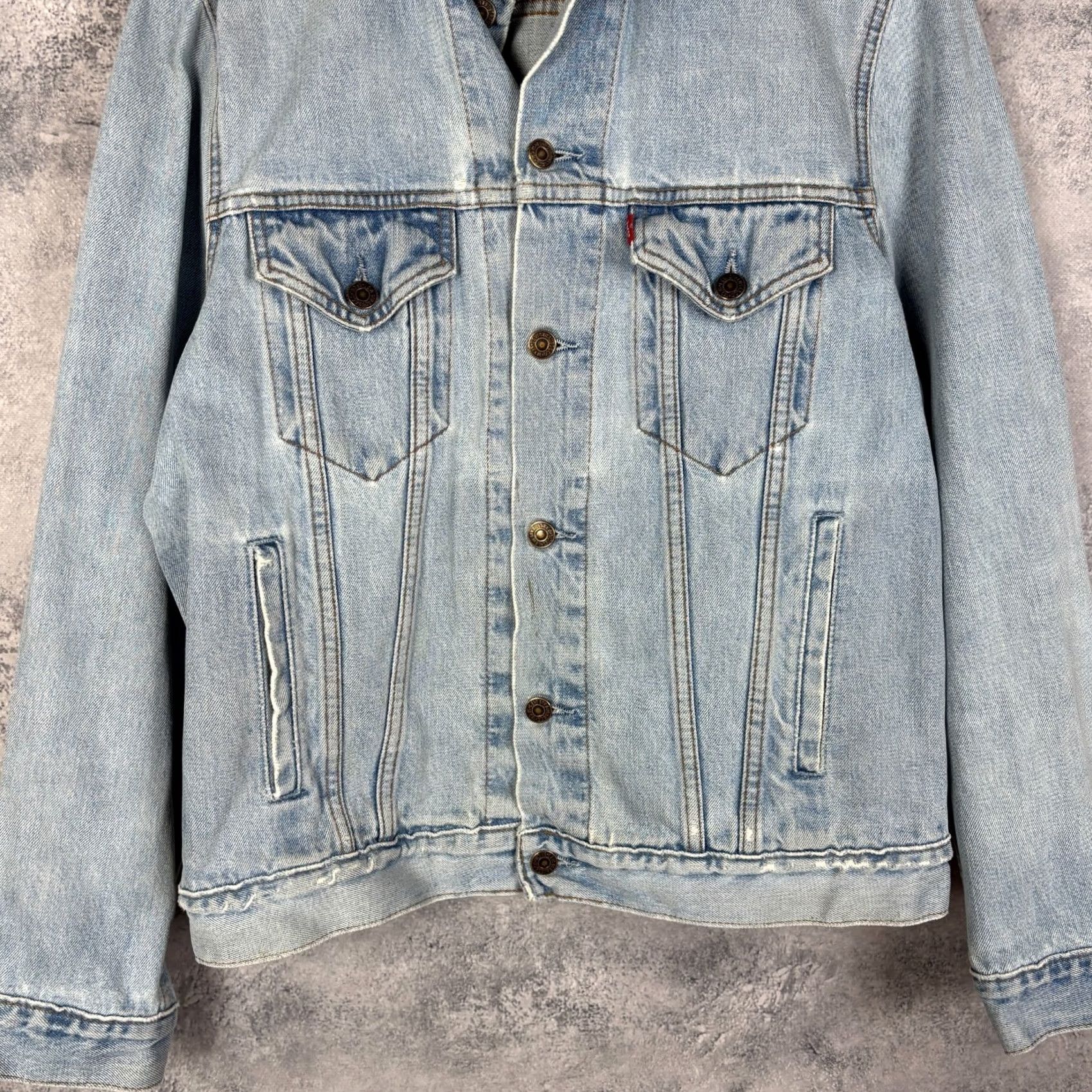 Levi's Levi's Denim Jacket Blue Cotton Size M Men Jacket Denim Blue M Size US M / EU 48-50 / 2 - 7 Thumbnail