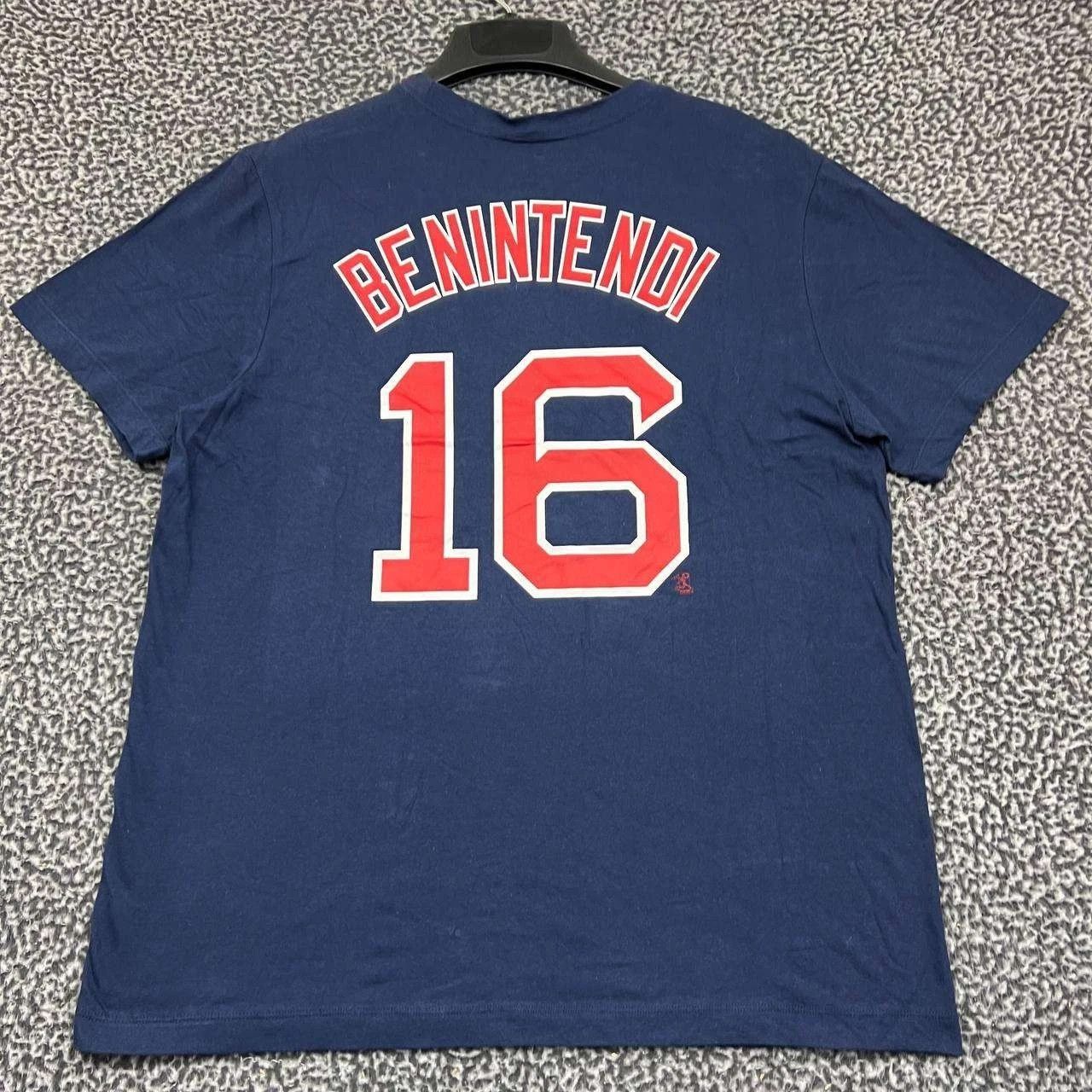 Nike Nike Shirt Men Boston Red Sox Benintendi #16 Crew Neck L Size US L / EU 52-54 / 3 - 2 Thumbnail