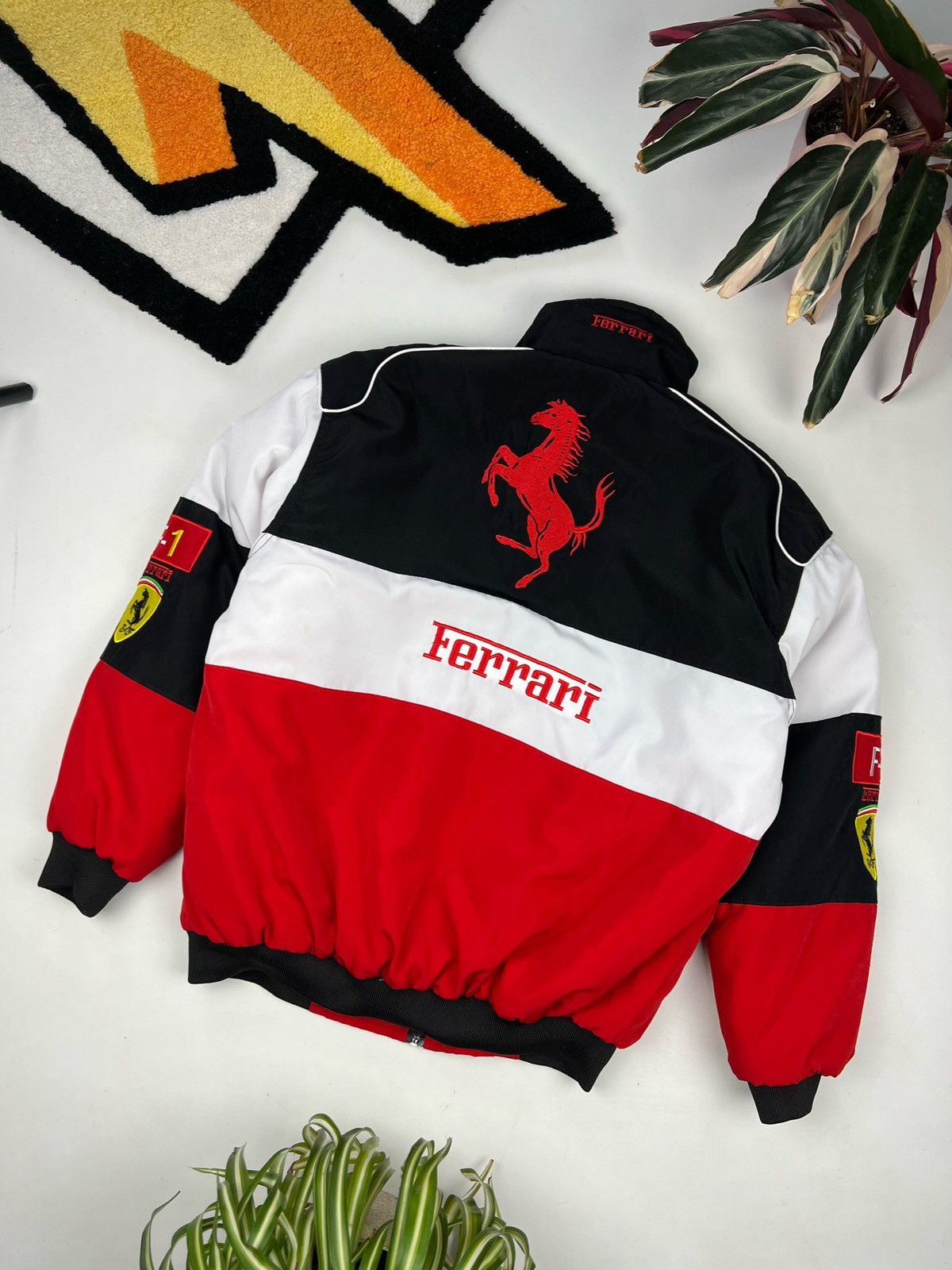 Ferrari Vintage Ferrari racing jacket Michael Schumacher Formula 1 Size US M / EU 48-50 / 2 - 2 Thumbnail