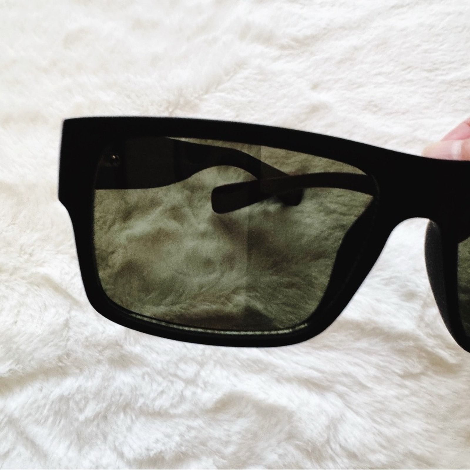 Other Juna Black & Dark Wood Sunglasses Size ONE SIZE - 3 Thumbnail