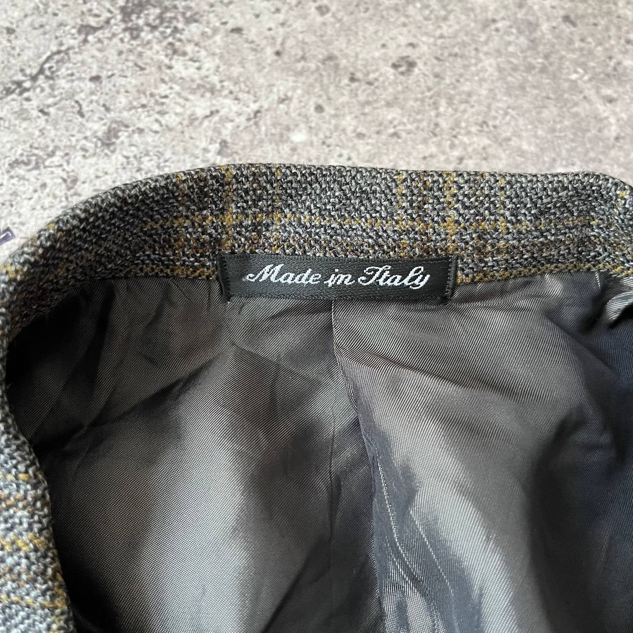 Trussardi × Vintage Vintage Trussardi Wool Italian Blazer Size 50R - 6 Thumbnail