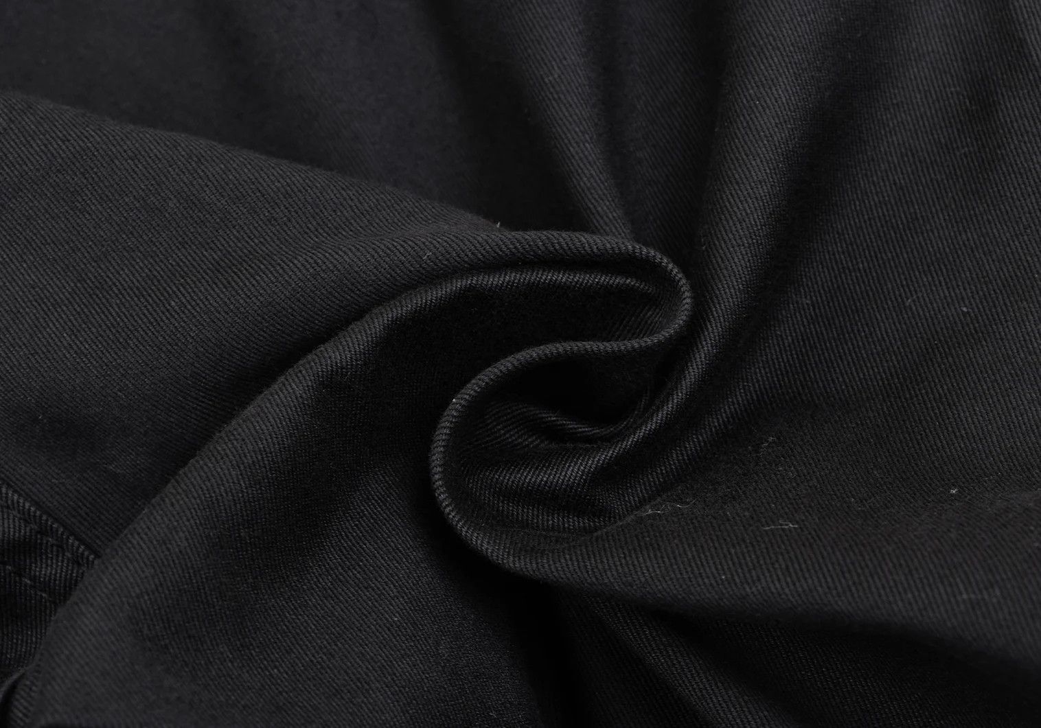 Comme des Garcons Homme Plus Cotton Tapered Pants in Black, Size XS Size US 30 / EU 46 - 13 Thumbnail