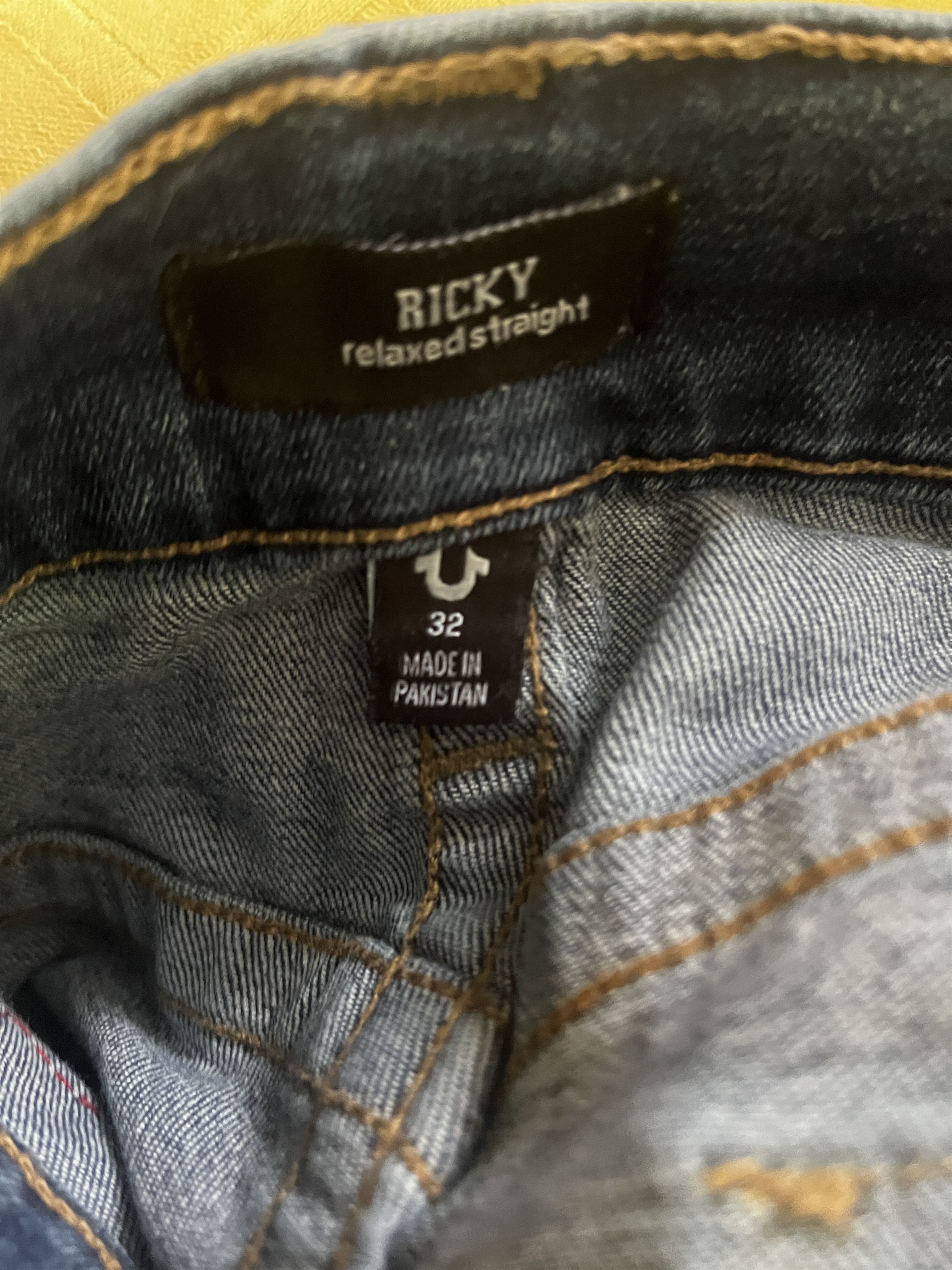 Japanese Brand × Jean × True Religion True Religion Jeans Ricky Relaxed Straight Size US 32 / EU 48 - 5 Thumbnail