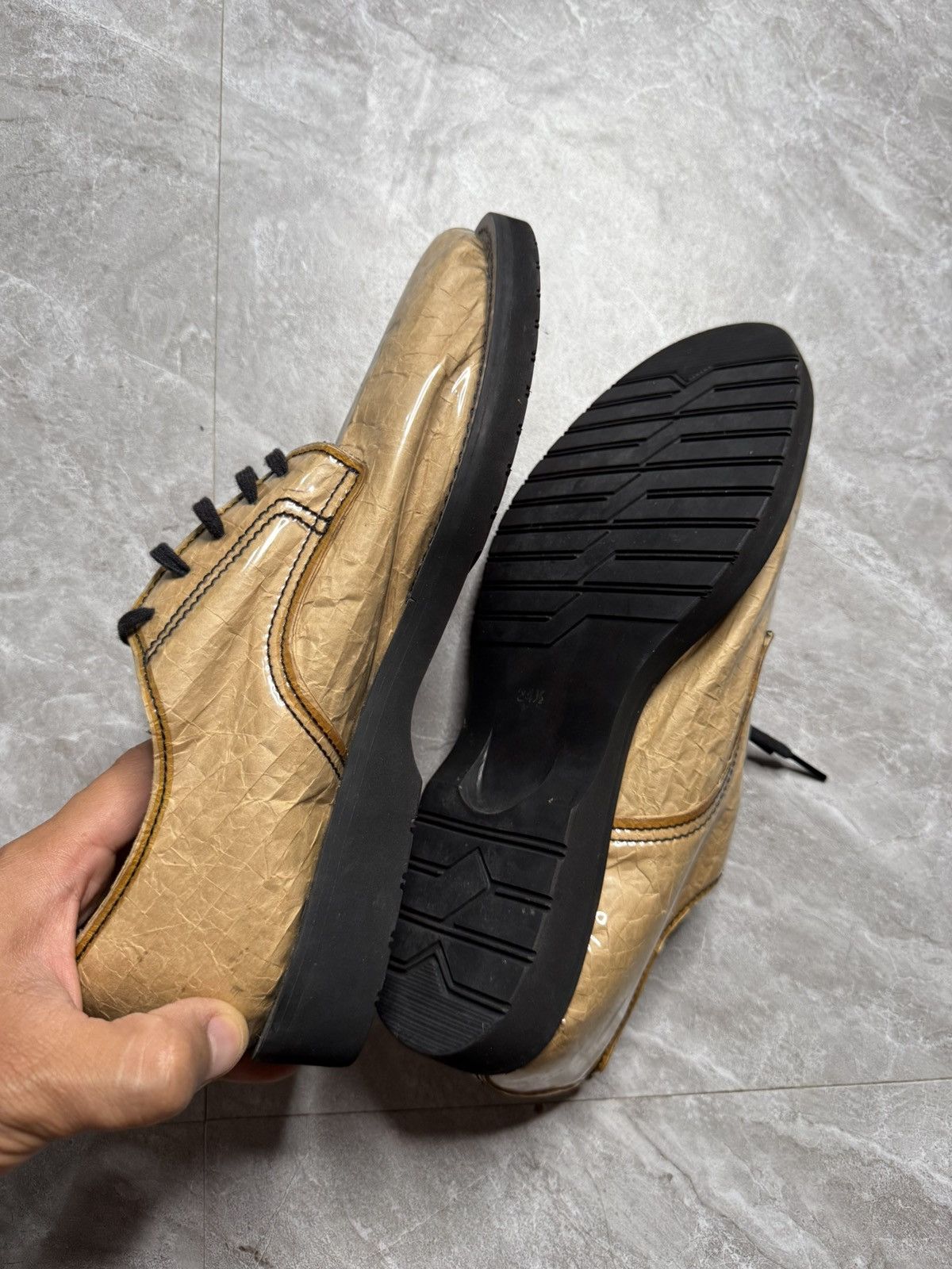 Comme des Garcons CDG PVC Dress Shoes Size US 7.5 / EU 40-41 - 4 Thumbnail