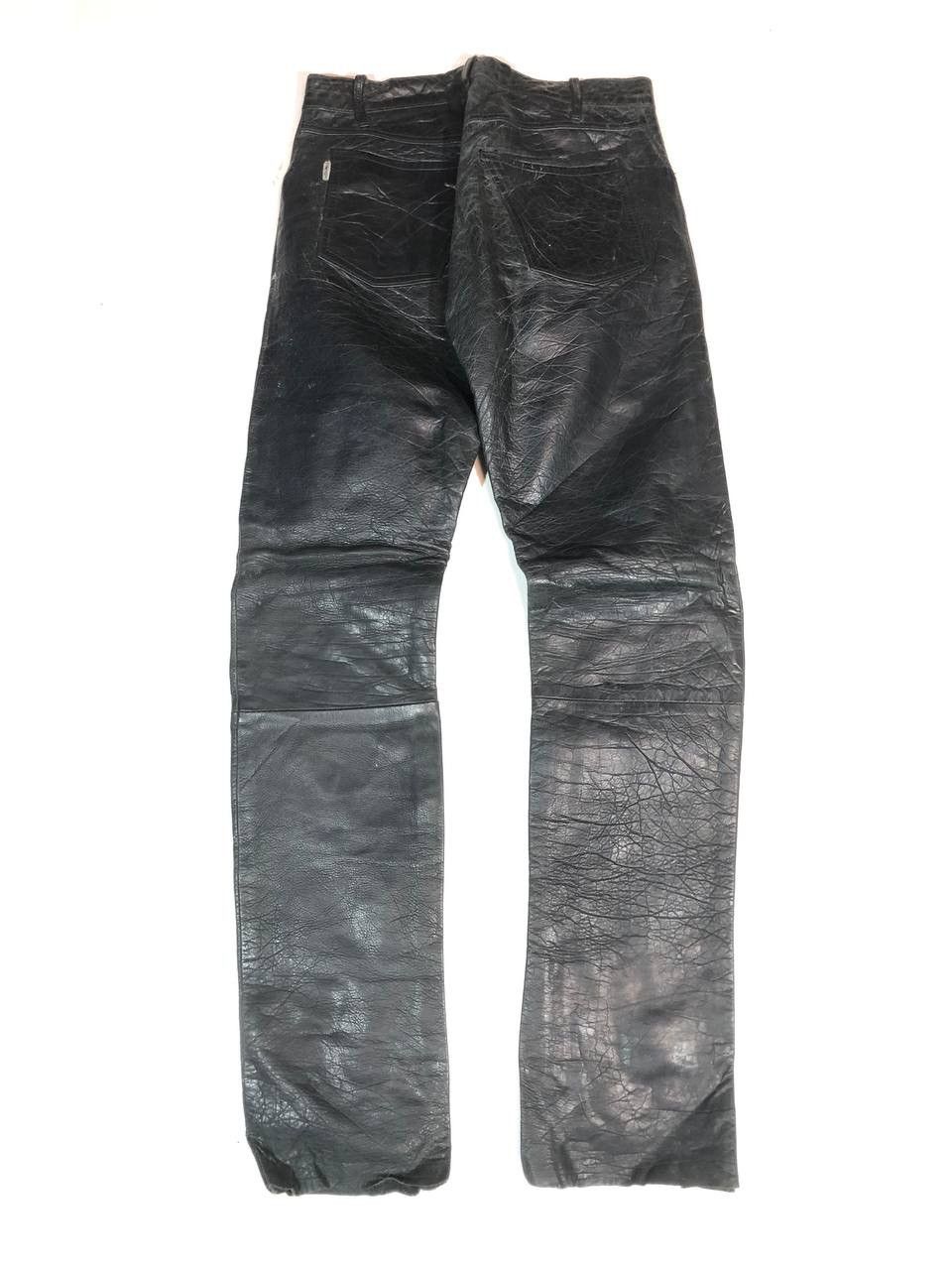Vintage Enjoy Racing Moto Biker Leather Pants Size US 29 - 6 Thumbnail
