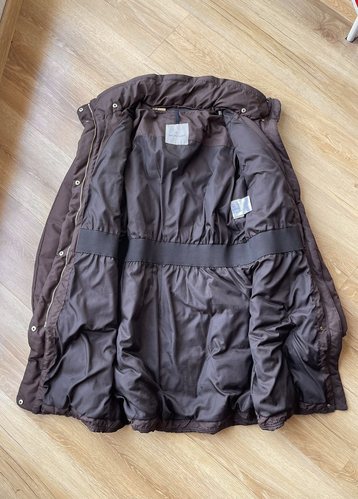 Moncler Moncler Nantes Belted Down Puffer Hooded Jacket Size 3 Size L / US 10 / IT 46 - 8 Thumbnail