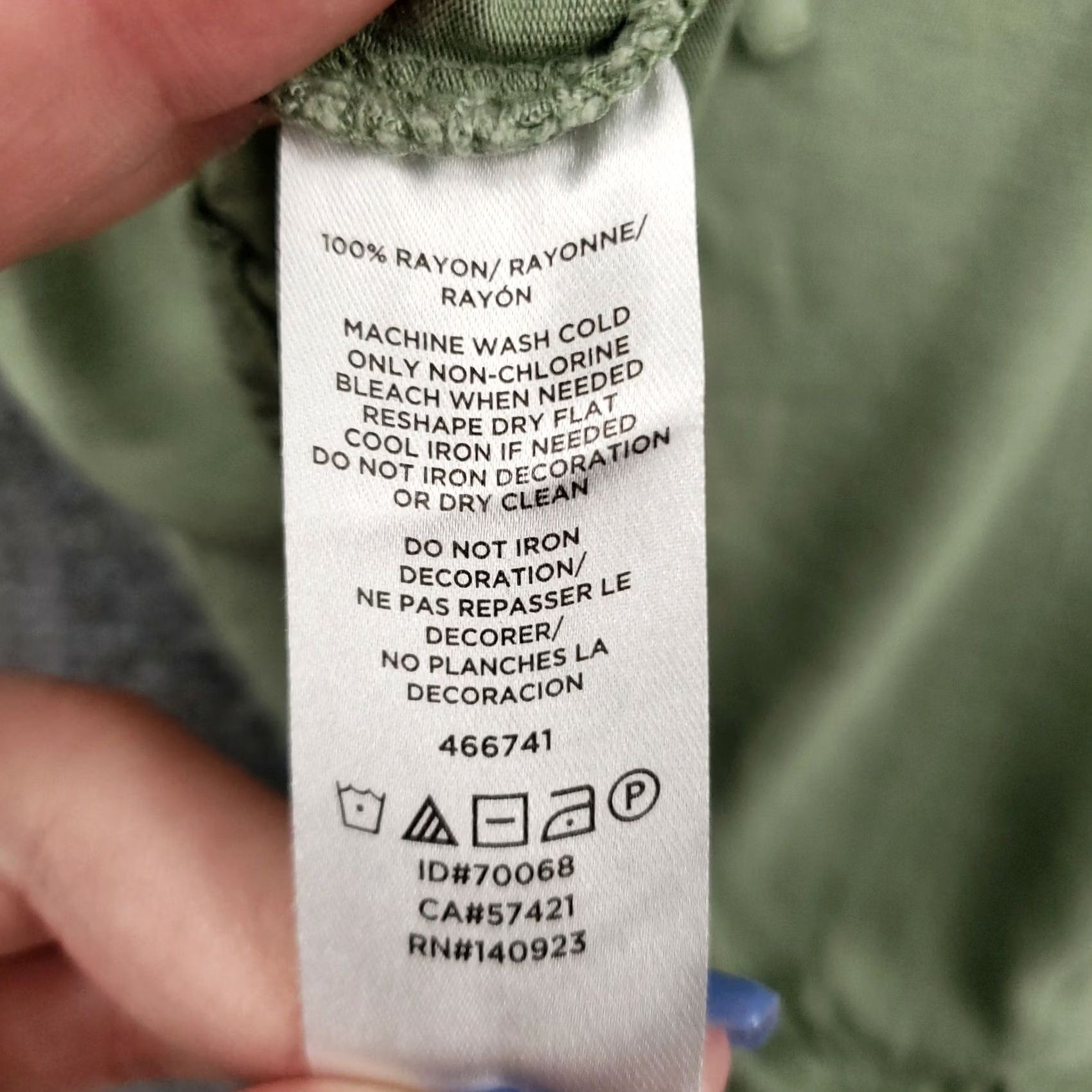Loft Loft Outlet Tank Womens XS Green Ruched V Neck Drawstring Sleeveless Drawstring Size ONE SIZE - 4 Thumbnail
