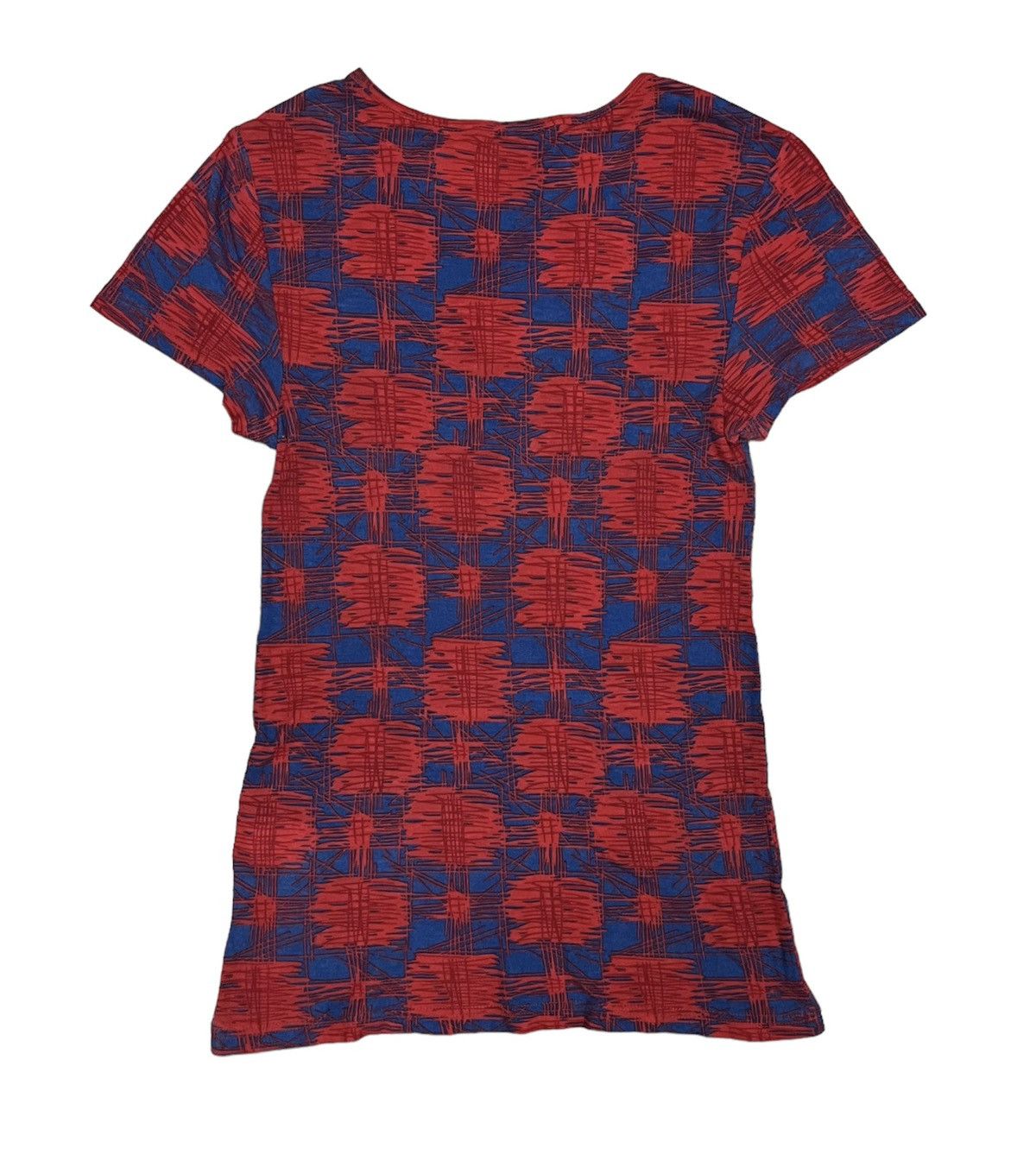 Designer MARC JACOBS Lipstick Red Multicolor Shirt Size S / US 4 / IT 40 - 2 Thumbnail