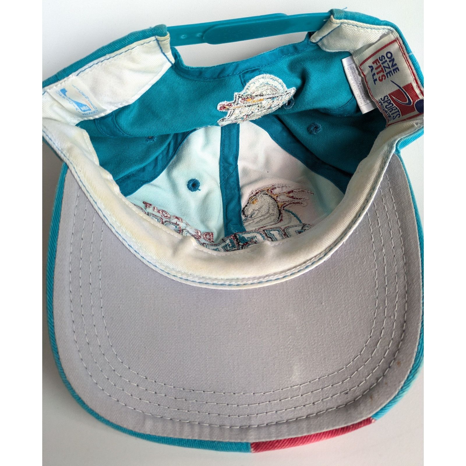 NBA × Sports Specialties Detroit Pistons 1997 Draft SPORTS snapback teal red NBA vtg Size ONE SIZE - 6 Thumbnail