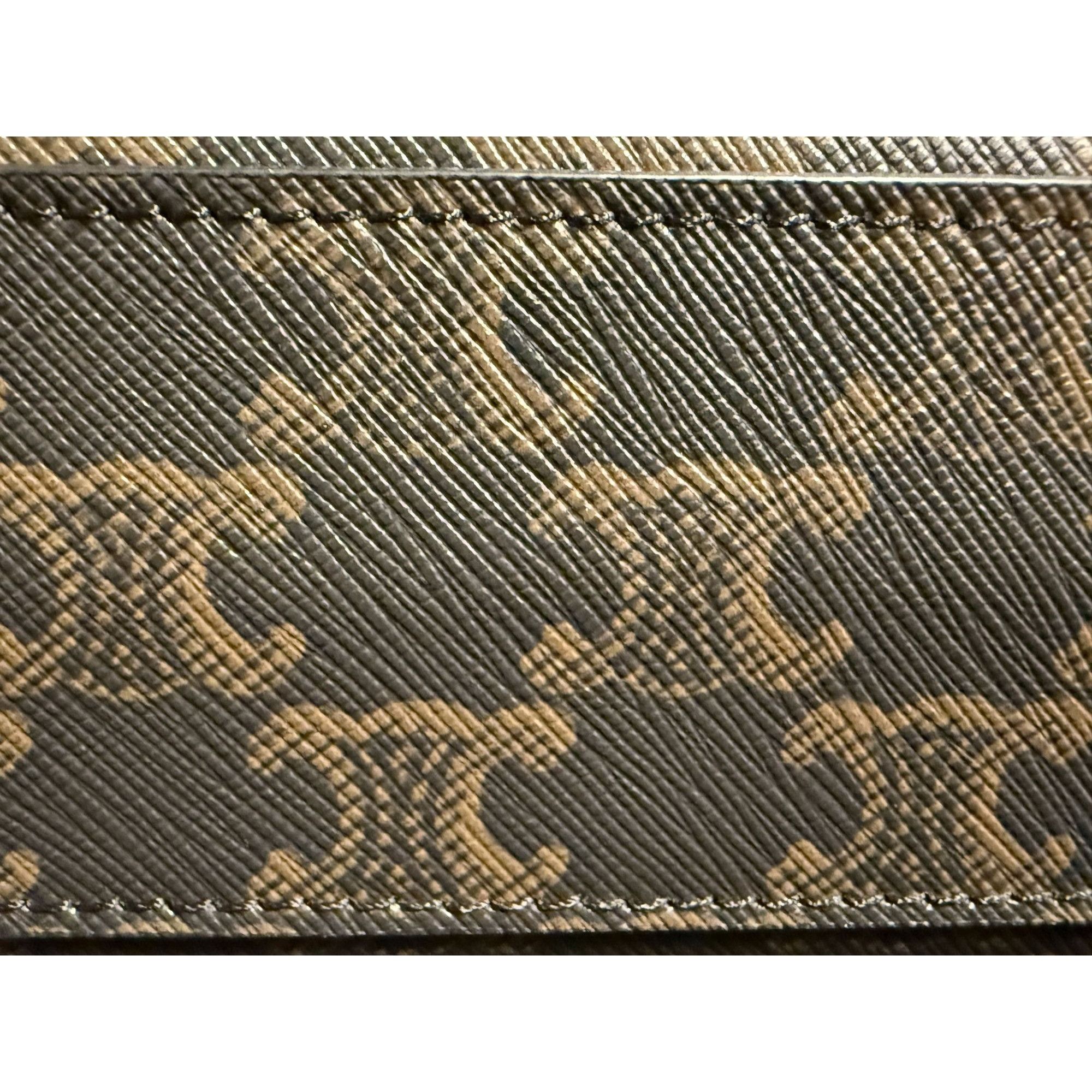 Celine Celine Vertical Cabas Bag In Triomphe Canvas & Leather Size ONE SIZE - 16 Thumbnail