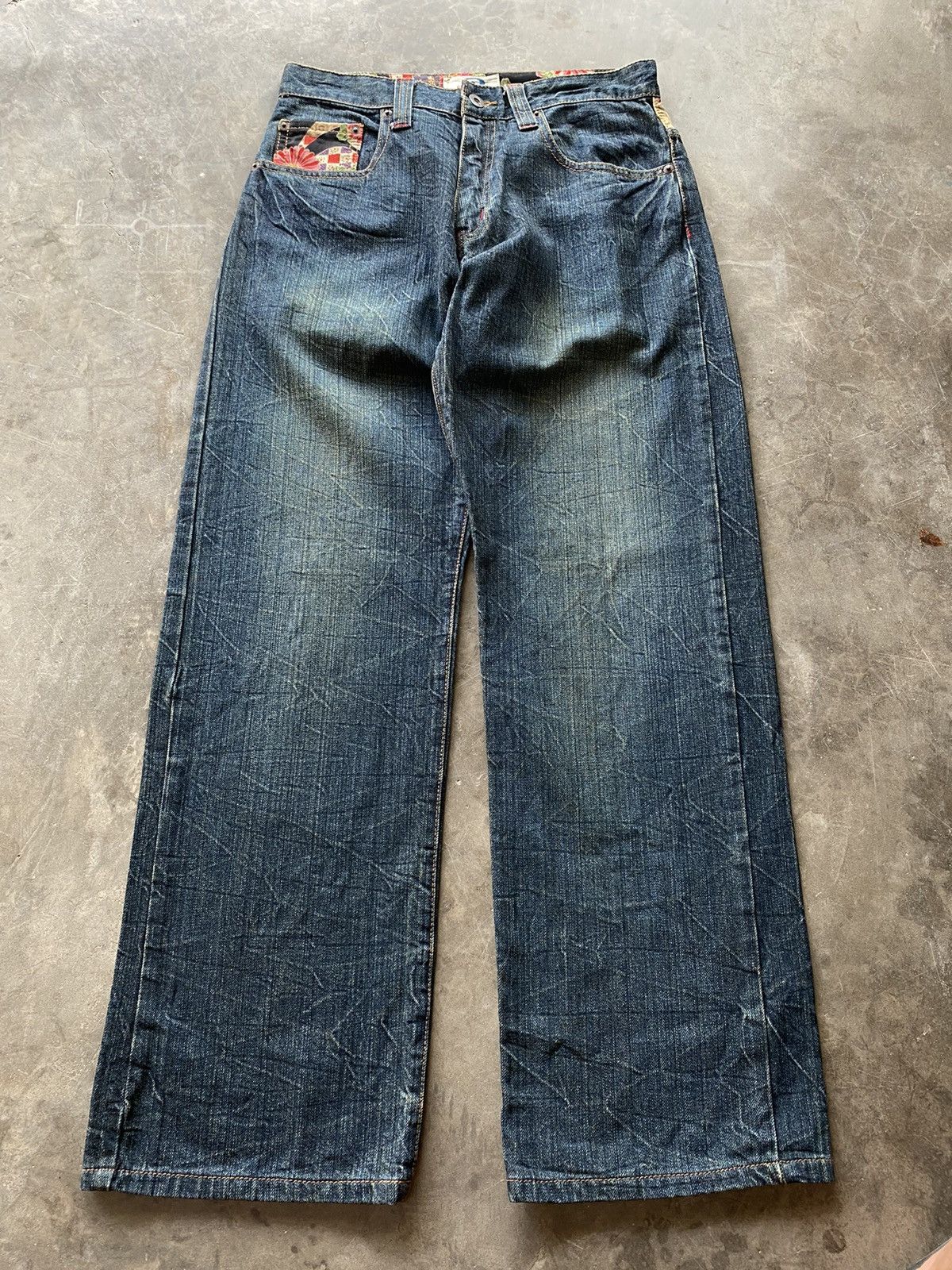 Hysteric Glamour × If Six Was Nine × Tornado Mart 💥last call💥Baggy Jeans Piko Mud Rusty Denim Size US 29 - 5 Thumbnail