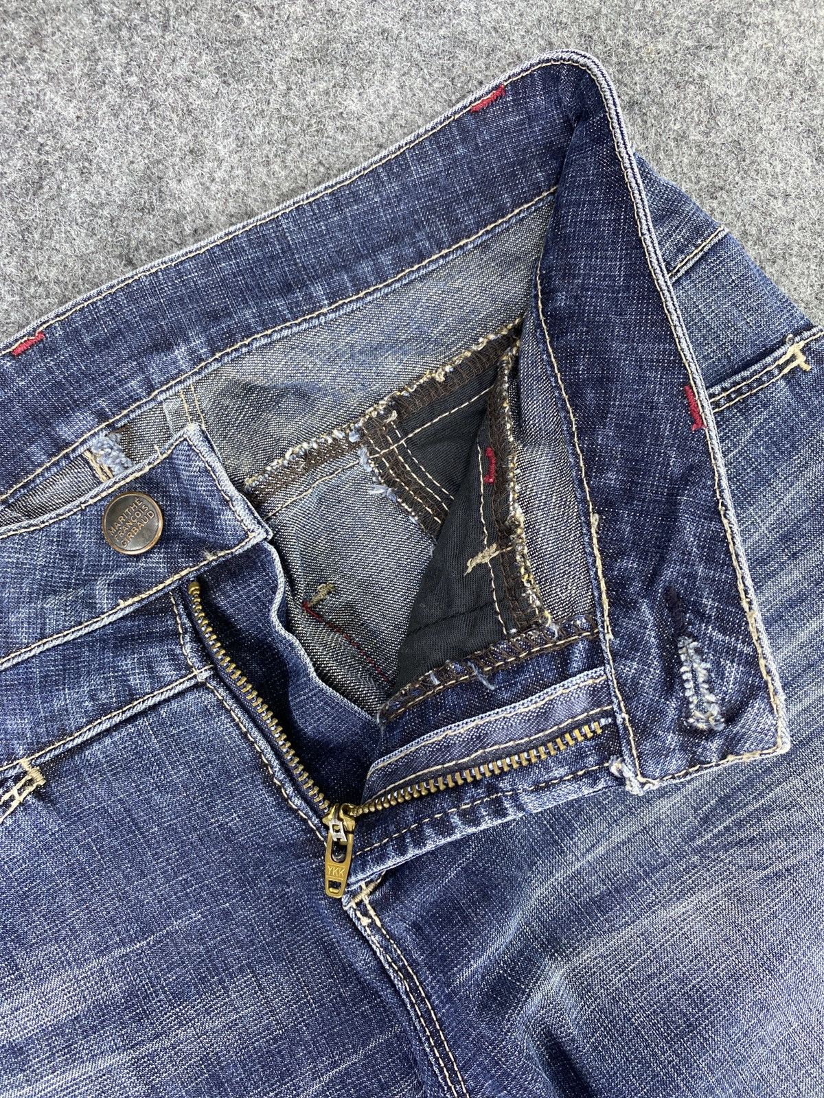Japanese Brand × Marithe + Francois Girbaud Marithe Francois Girbaud Flare Jeans - J1079 Size 28" / US 6 / IT 42 - 8 Thumbnail