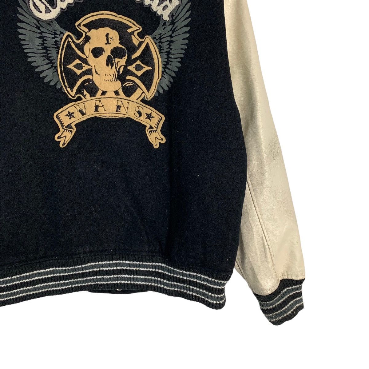 Vans Vans Punk Skull Varsity Jacket Size US L / EU 52-54 / 3 - 3 Thumbnail