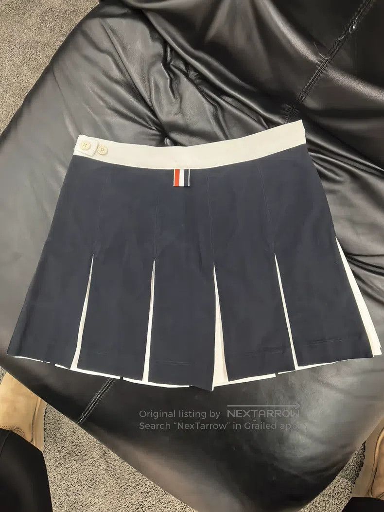 Thom Browne Thom Browne size S Multicolored Pleated Skirt Size 30" / US 8 / IT 44 - 2 Thumbnail