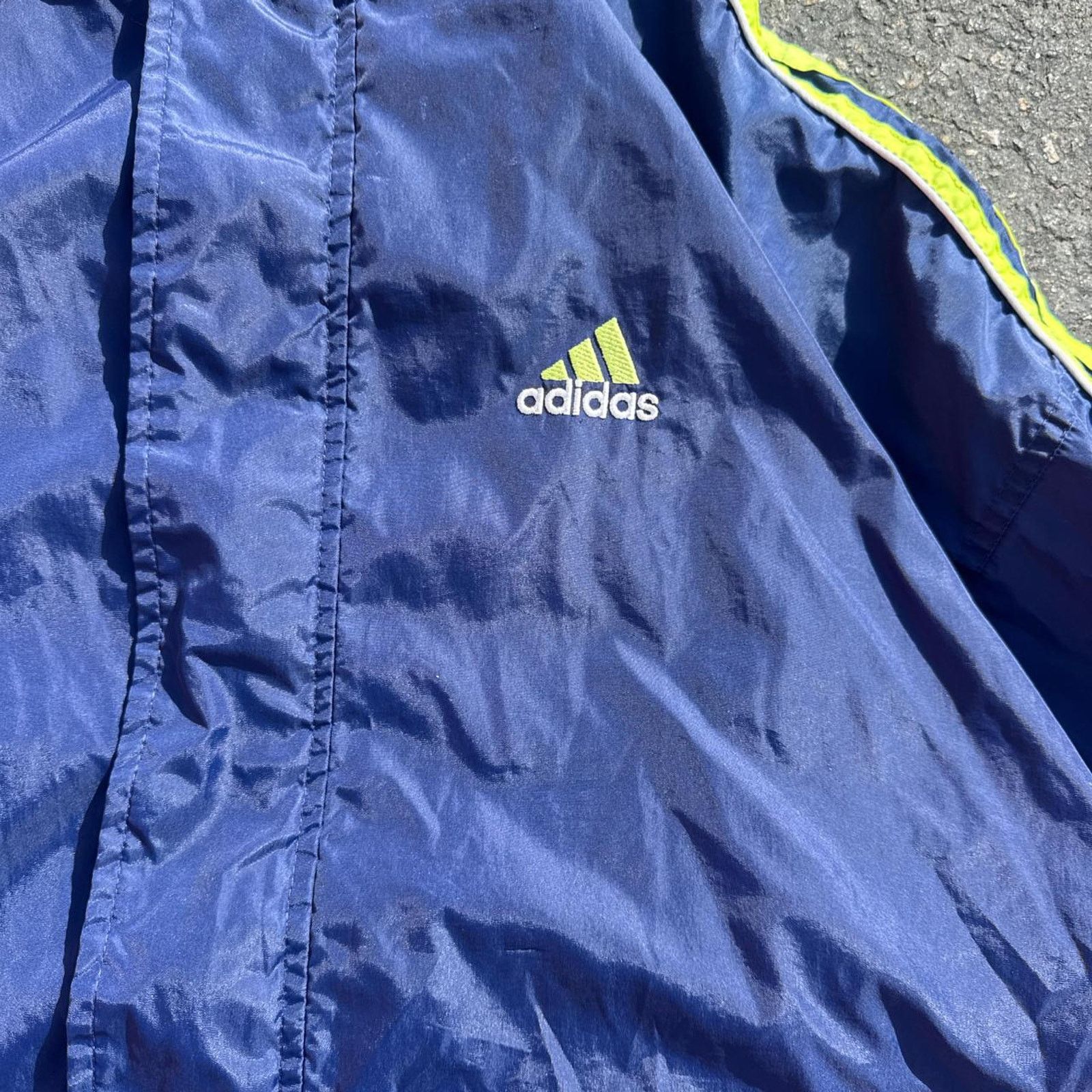 Adidas Vintage Adidas Blue Track Jacket Size XXL Size US XXL / EU 58 / 5 - 3 Thumbnail