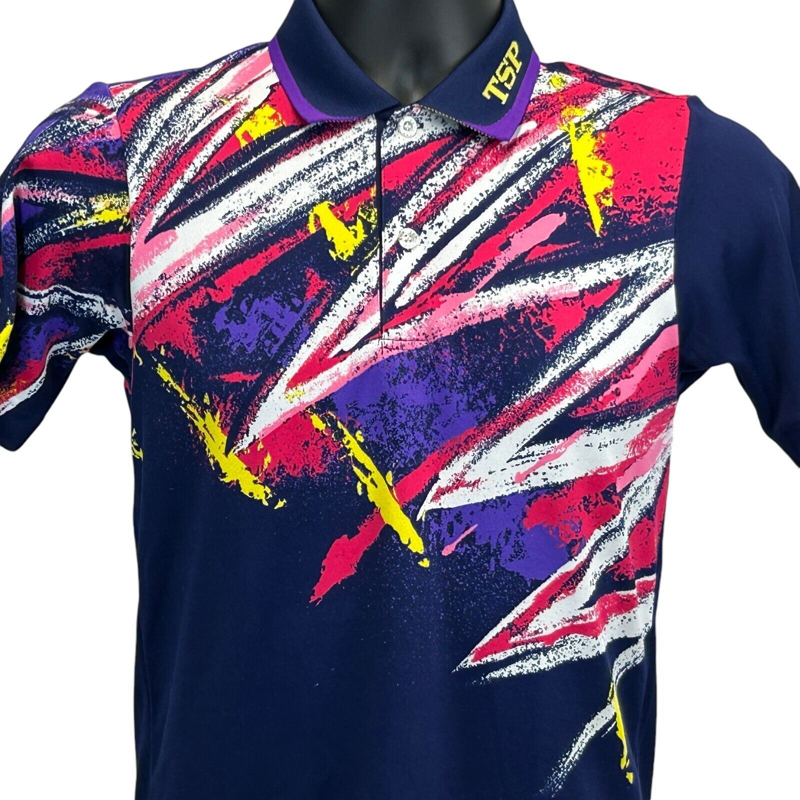 Vintage Vintage TSP Table Tennis Polo Shirt Ping Pong JTTA X-Small Size US XS / EU 42 / 0 - 1 Thumbnail