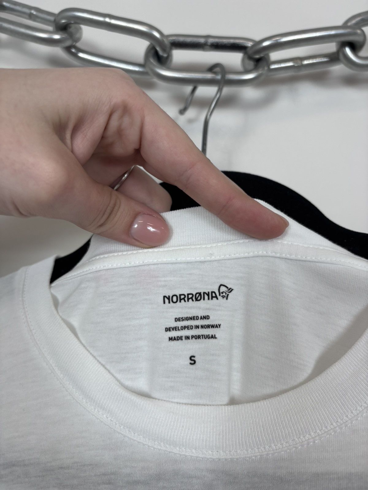 Norrona Norrona /29 Cotton Viking T-Shirt Big Logo White Outdoor Size US S / EU 44-46 / 1 - 8 Thumbnail