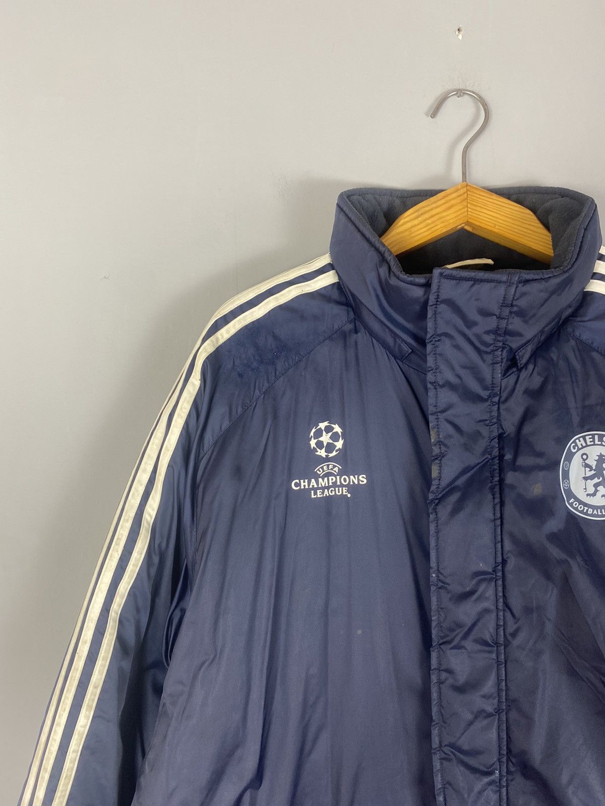 Adidas Vintage adidas Chelsea jacket champions league Size US XL / EU 56 / 4 - 3 Thumbnail