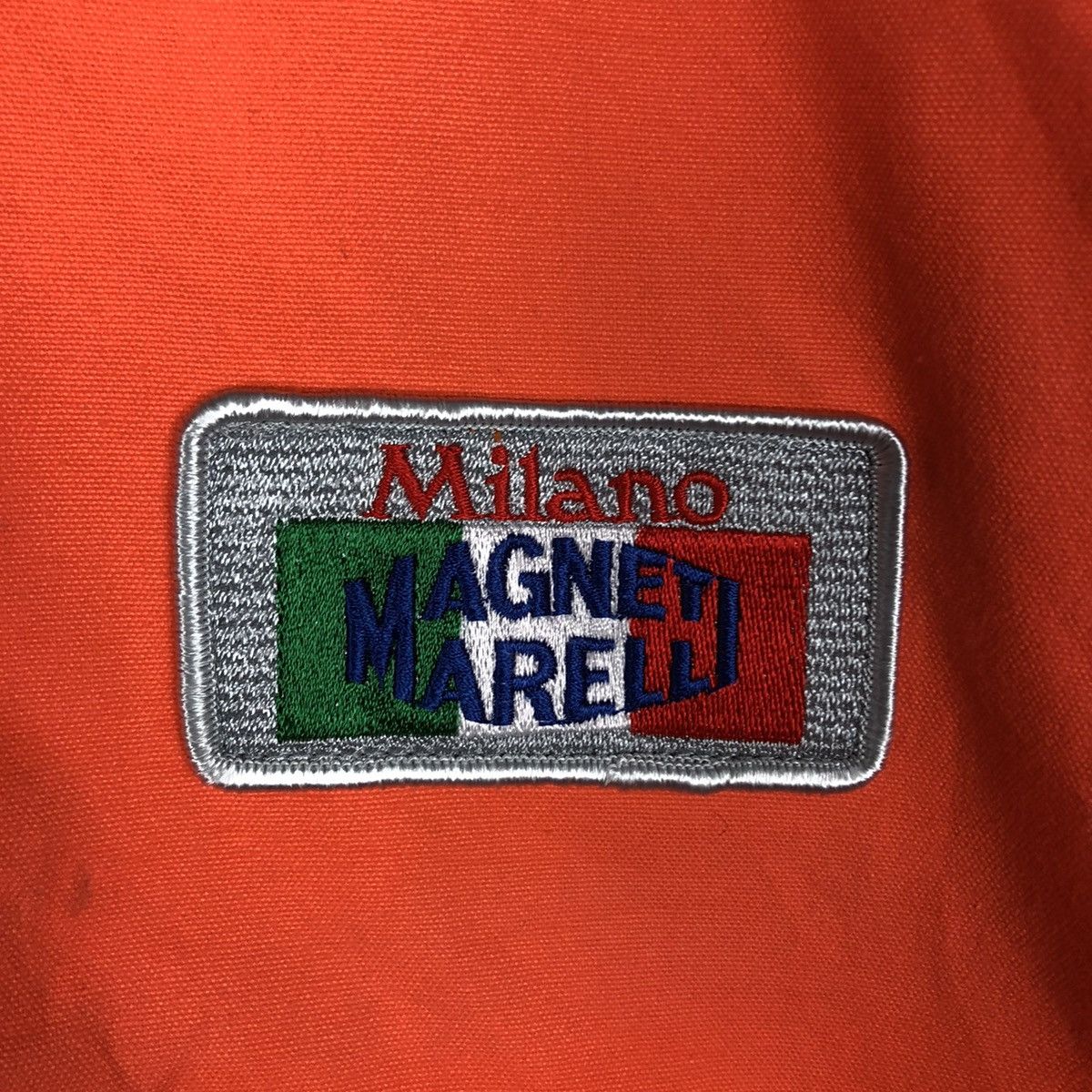 Japanese Brand 🔥VINTAGE BOMBER JACKET MILANO MAGNETI MARELLI BIG LOGO Size US L / EU 52-54 / 3 - 22 Thumbnail