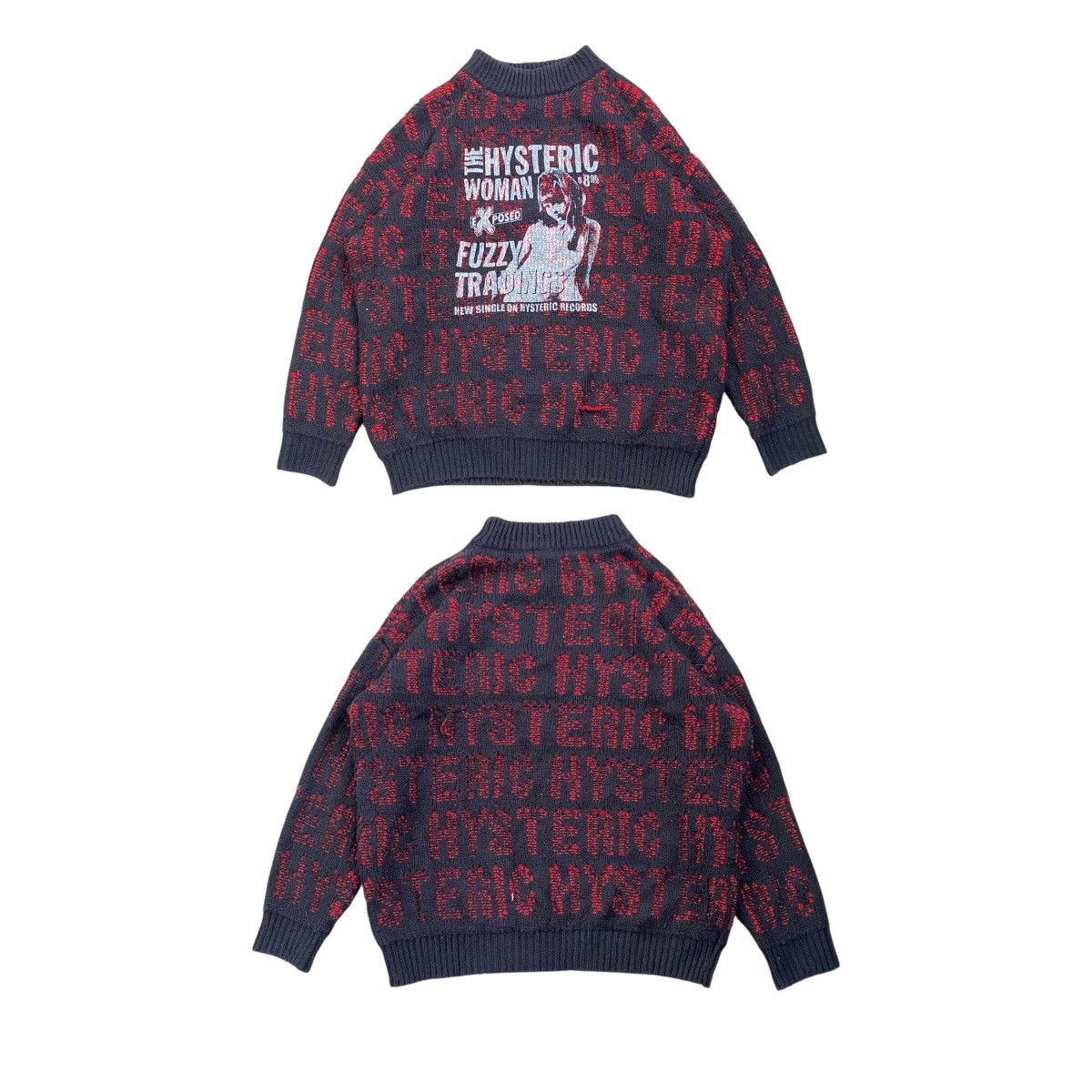 Hysteric Glamour hysteric glamour monogram knitwear sweatshirt Size US L / EU 52-54 / 3 - 1 Thumbnail