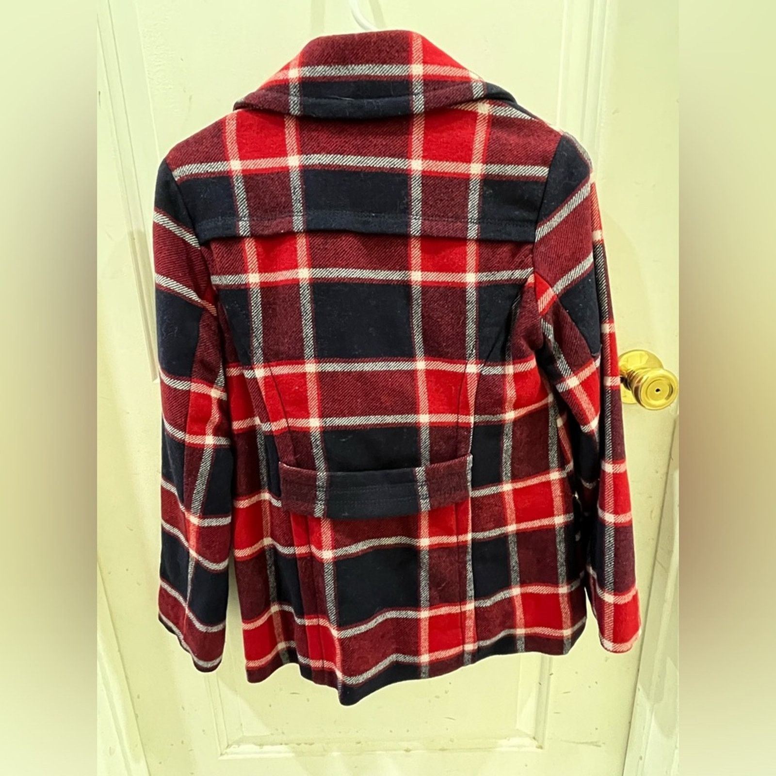 American Eagle Outfitters American Eagle Outfitters Plaid Pea Coat Size S Women’s Size S / US 4 / IT 40 - 3 Thumbnail