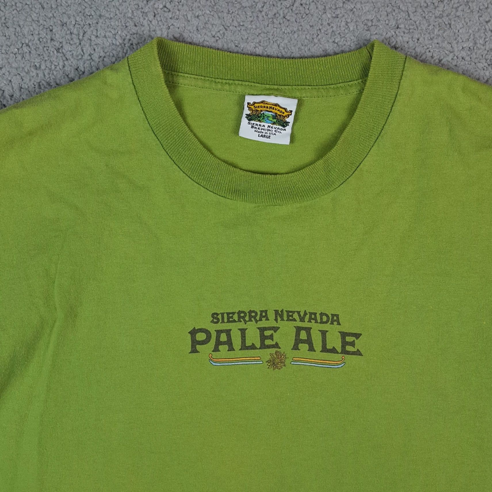 Etro VINTAGE Sierra Nevada Shirt Mens L Green Beer Pale Ale Retro 90s Outdoor USA Made Size US L / EU 52-54 / 3 - 3 Thumbnail