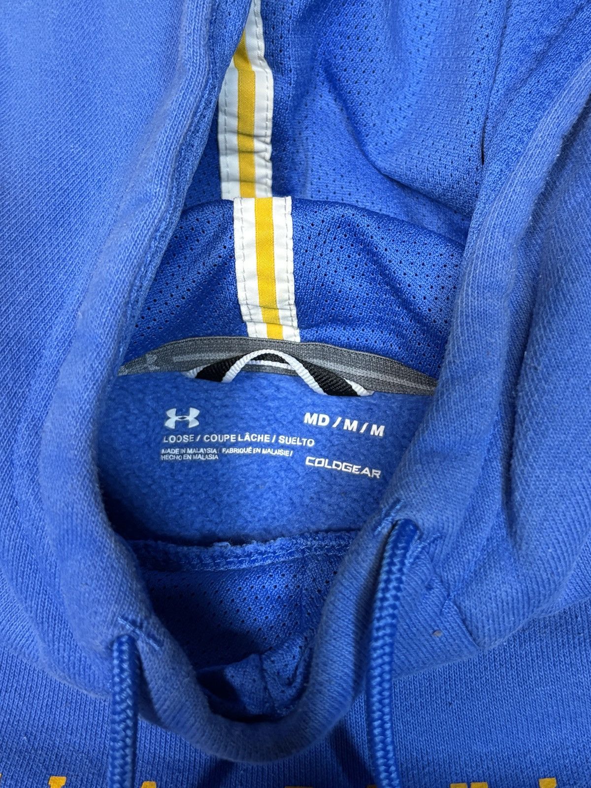 NCAA Vintage 2010s Under Amour UCLA College Hoodie Size M 0648 Size US M / EU 48-50 / 2 - 3 Thumbnail