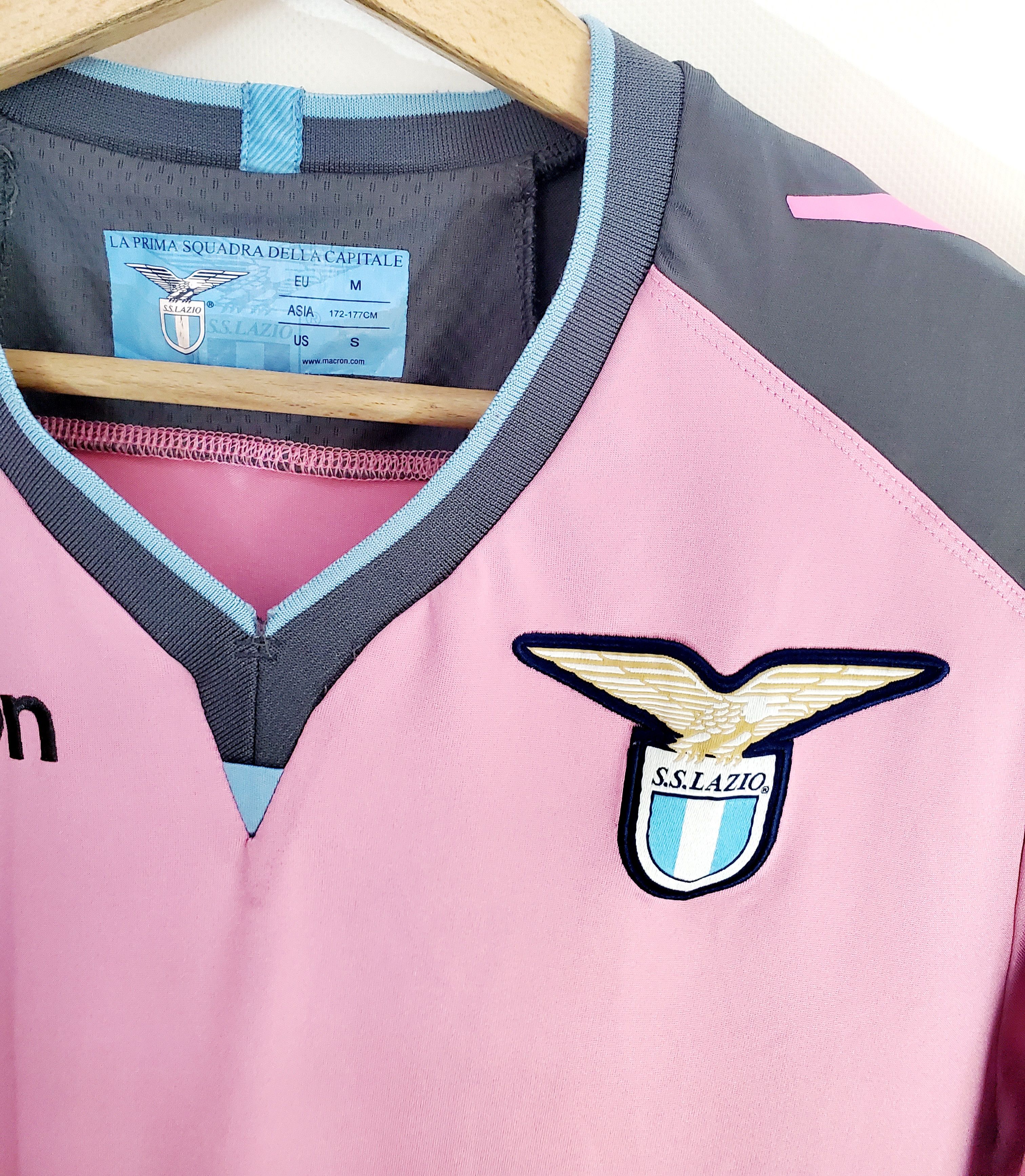 Macron × Vintage SS Lazio Jersey Goalkeeper Season 2013 -14 Macron M Size US M / EU 48-50 / 2 - 2 Thumbnail