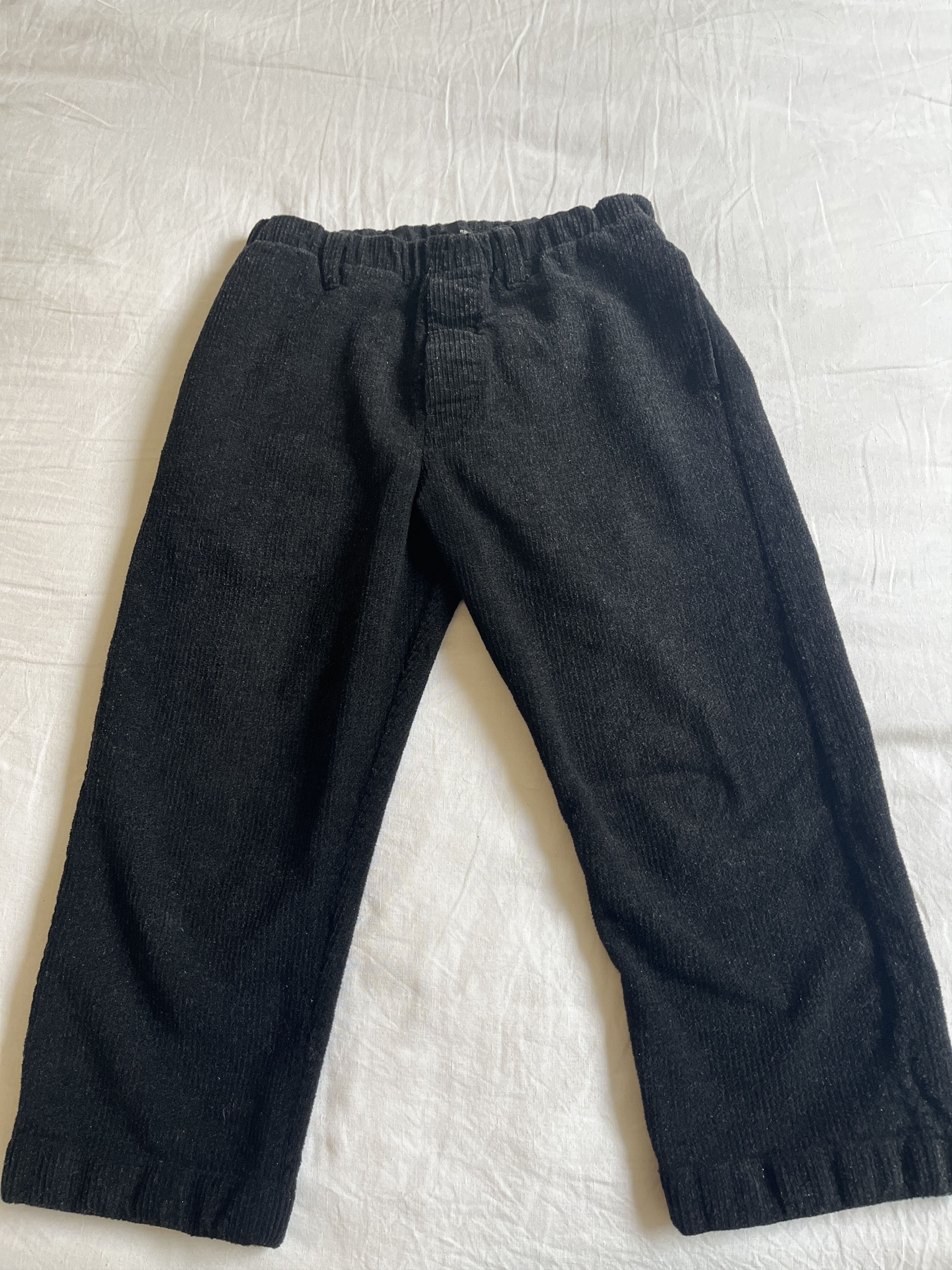 Wool Corduroy Elastic Pant