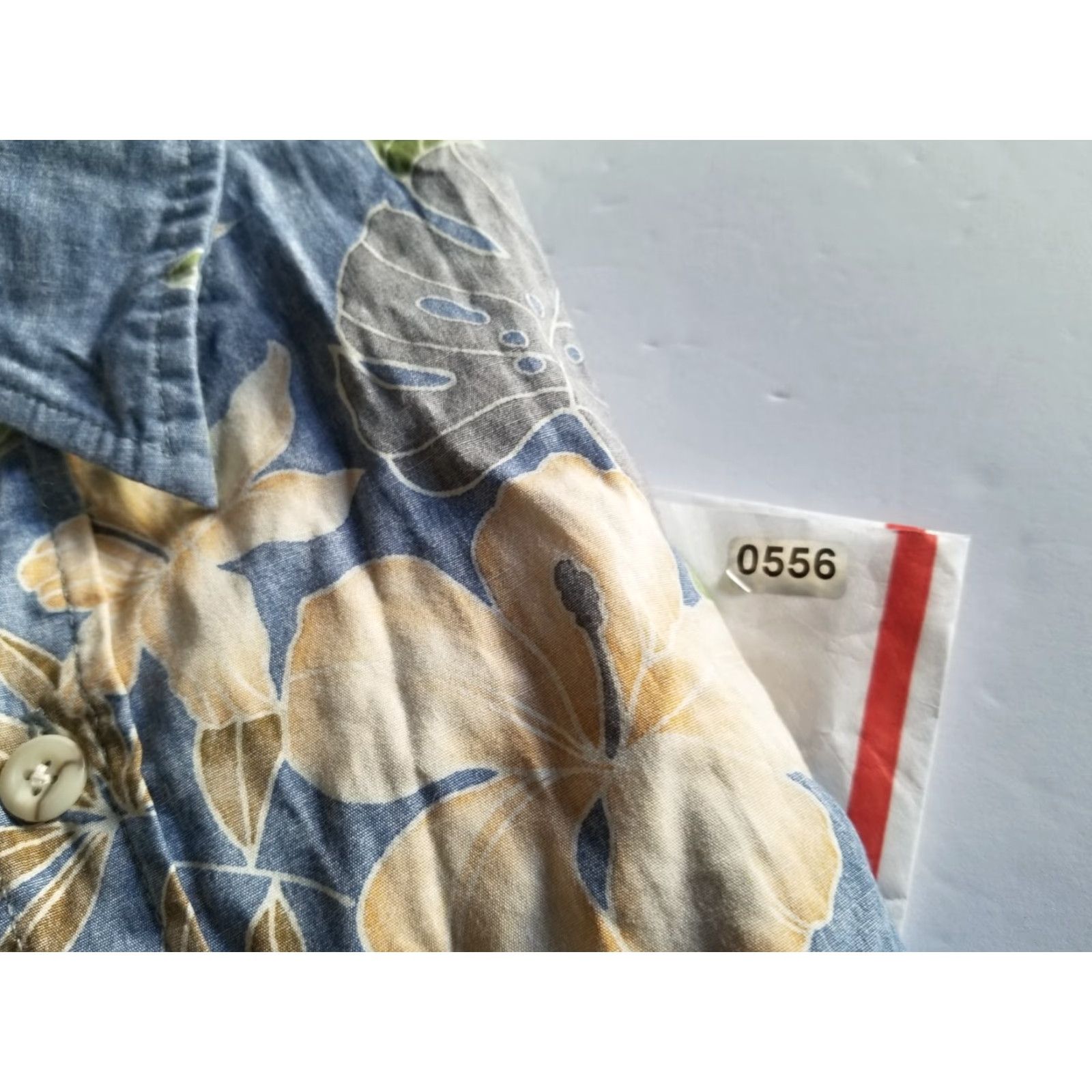 Tori Richard Tori Richard Button-Up Shirt XL Hawaiian Geometric Cotton Short Sleeve Mens Blue USA MADE Size US XL / EU 56 / 4 - 8 Thumbnail