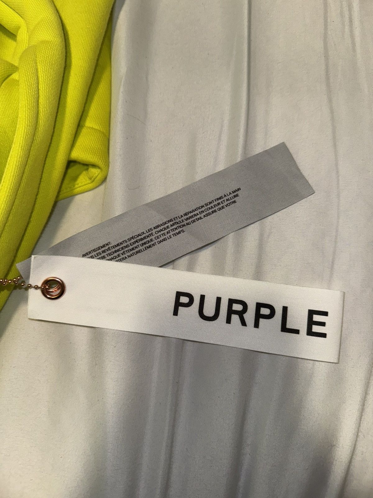 Purple PURPLE BRAND Fleece Flare Leg Pants Yellow/green Sz S New Size US 30 / EU 46 - 7 Thumbnail