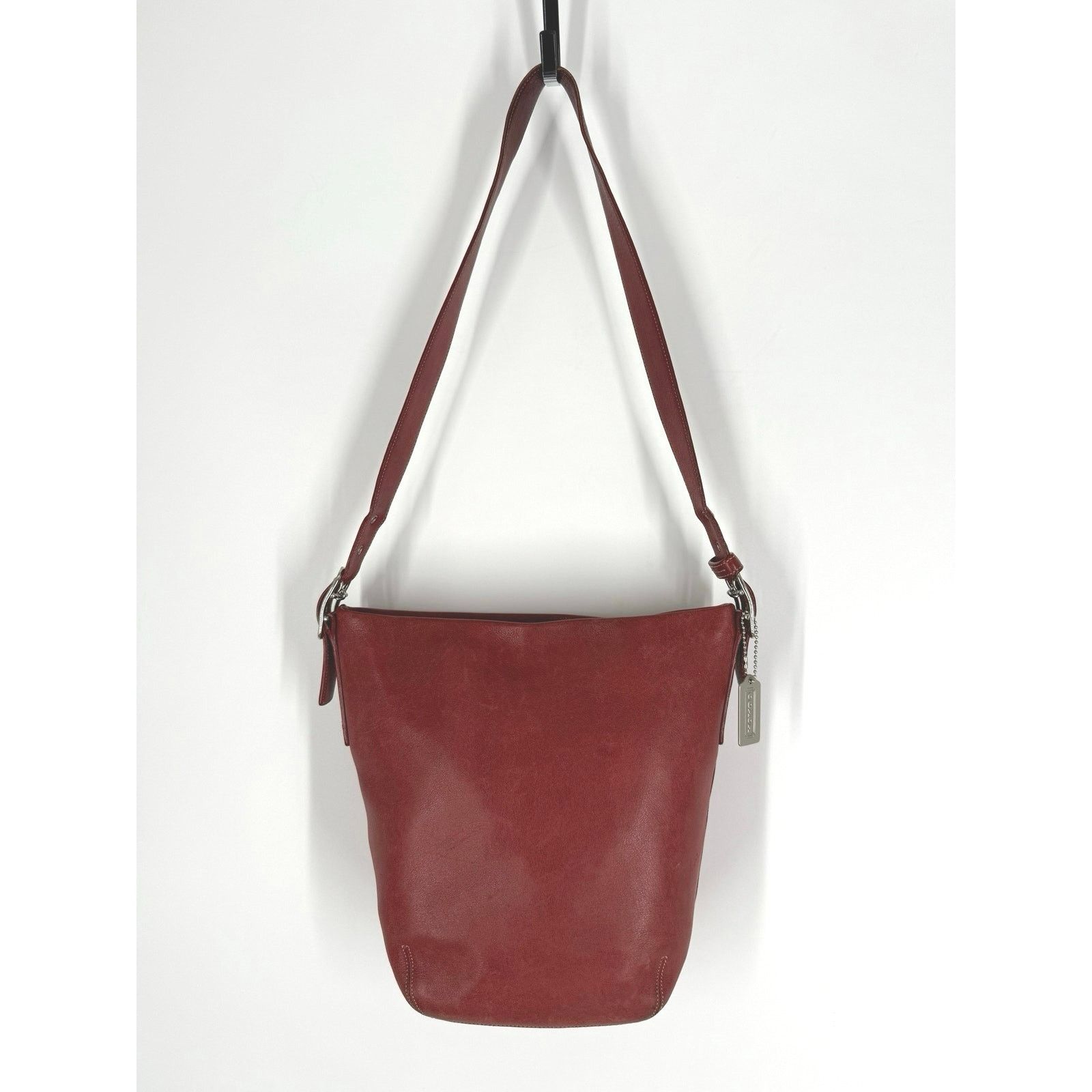 Coach Vintage COACH Legacy Soho Soft Red Leather Bucket Bag 9186 Size ONE SIZE - 2 Thumbnail