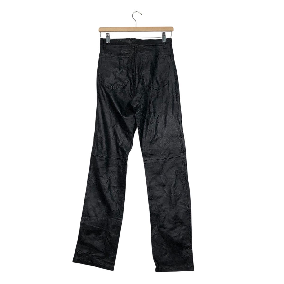 Hysteric Glamour 📌Vintage Racing Leather Pants Non Grade Cosmic Power Size US 26 / EU 42 - 9 Thumbnail
