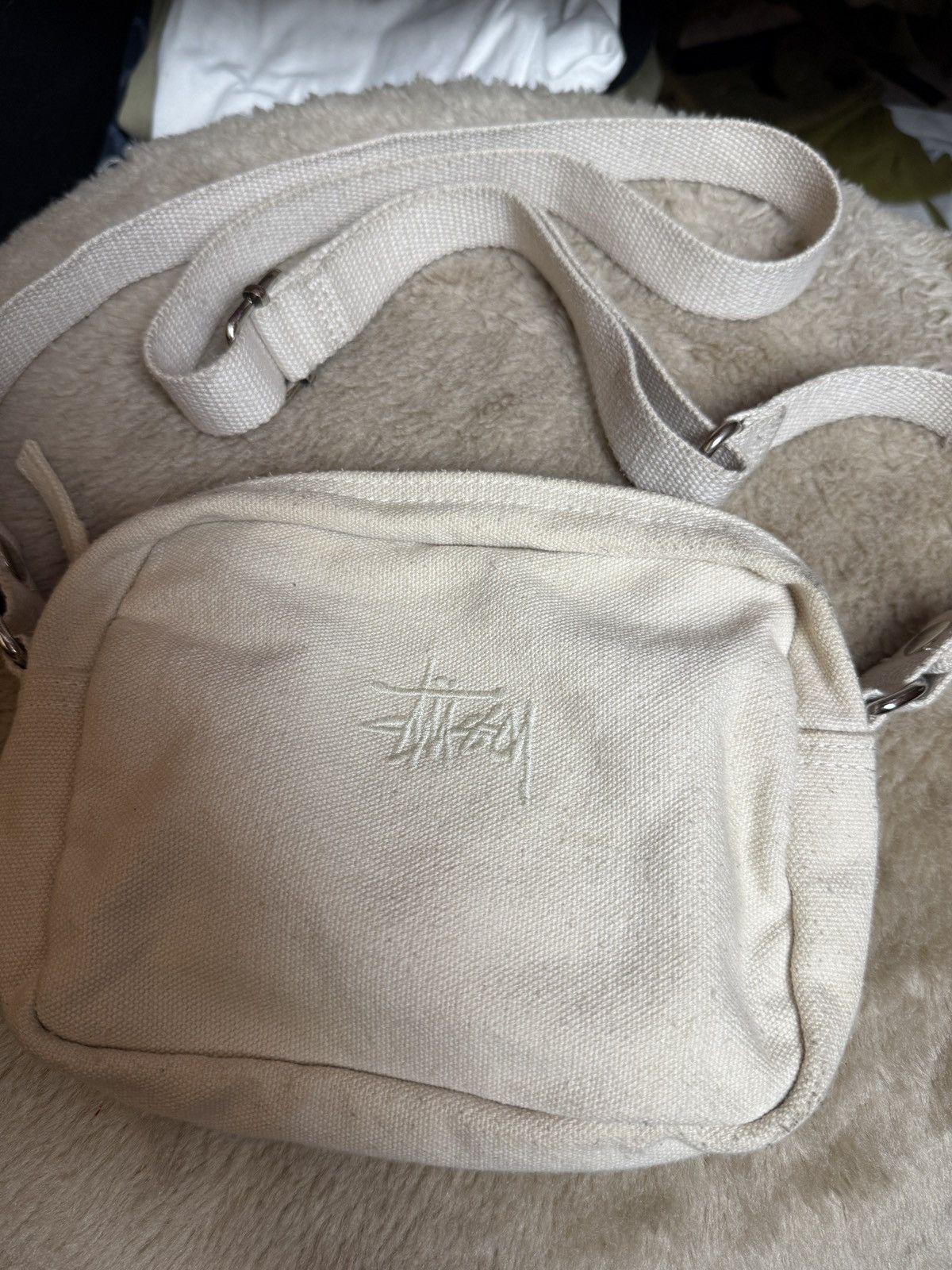 Stussy Y2K Vintage Stussy Bag Streetwear Accessory Crossbody Crazy Size ONE SIZE - 3 Thumbnail